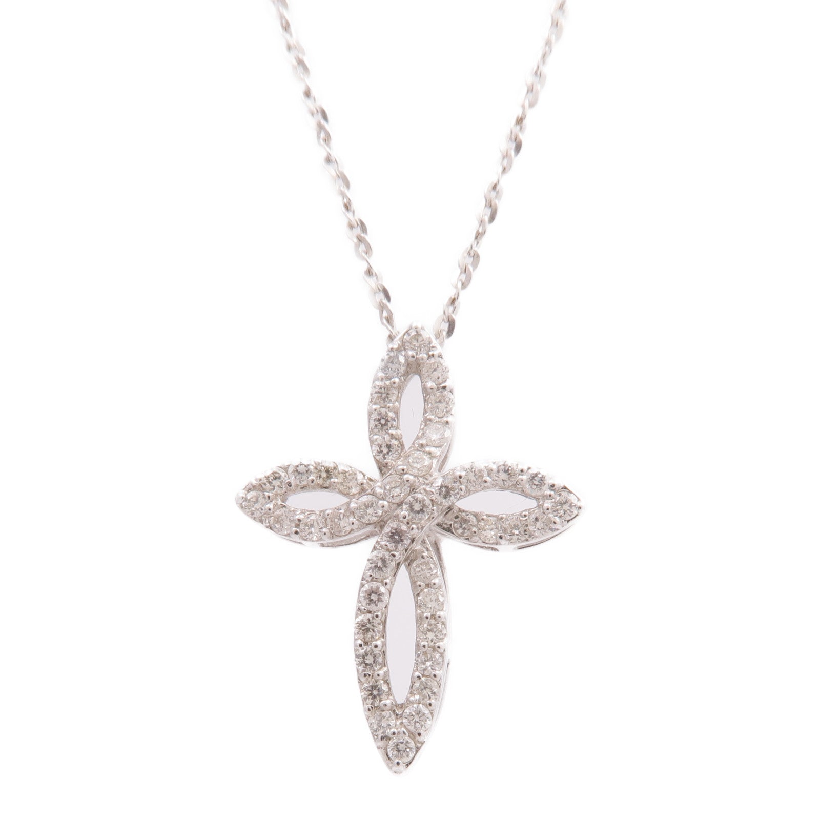 JEWELRY 18K白金Diamond Necklace鑽石項鍊