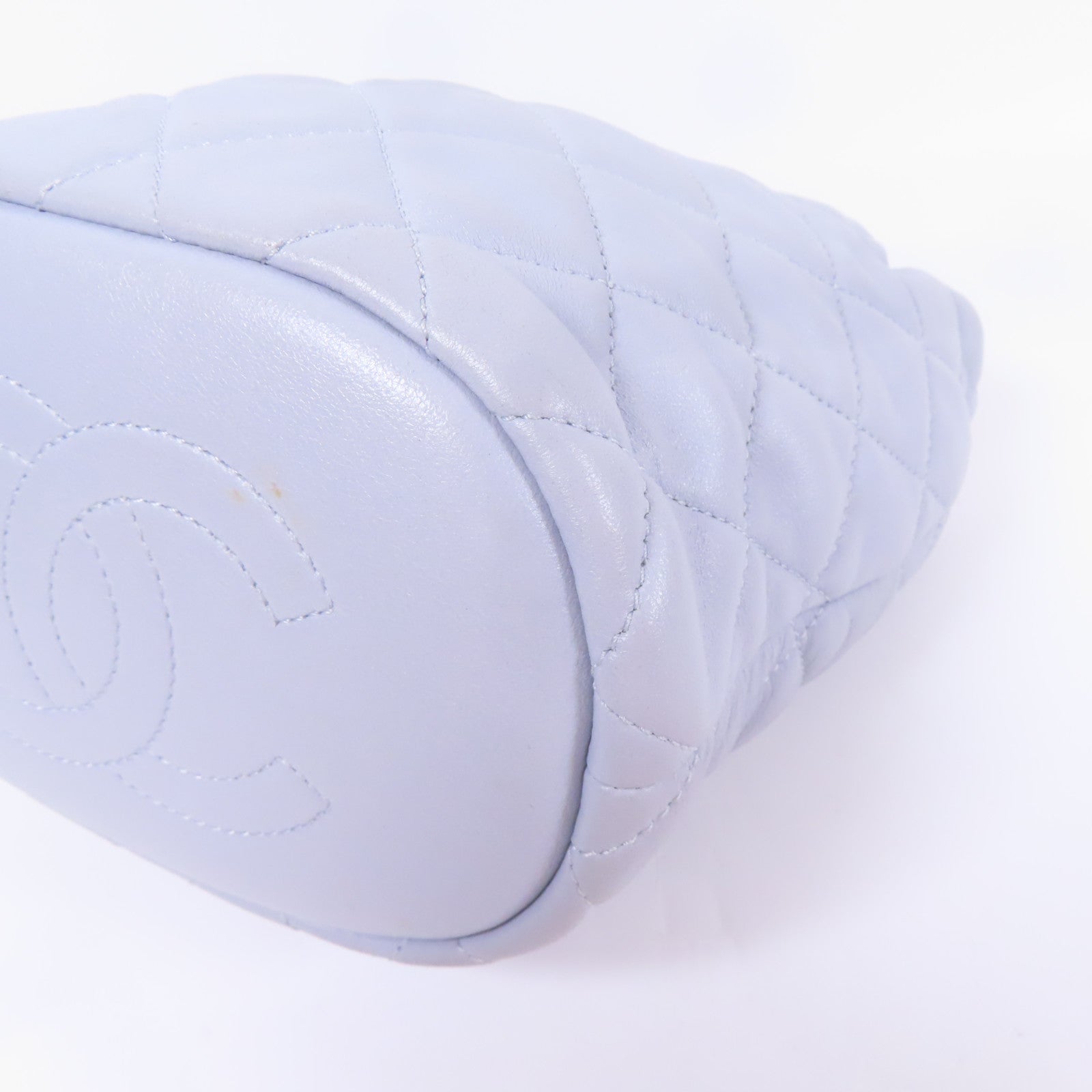 CHANEL 羊皮皮革Chain Shoulder金扣鏈帶肩背袋