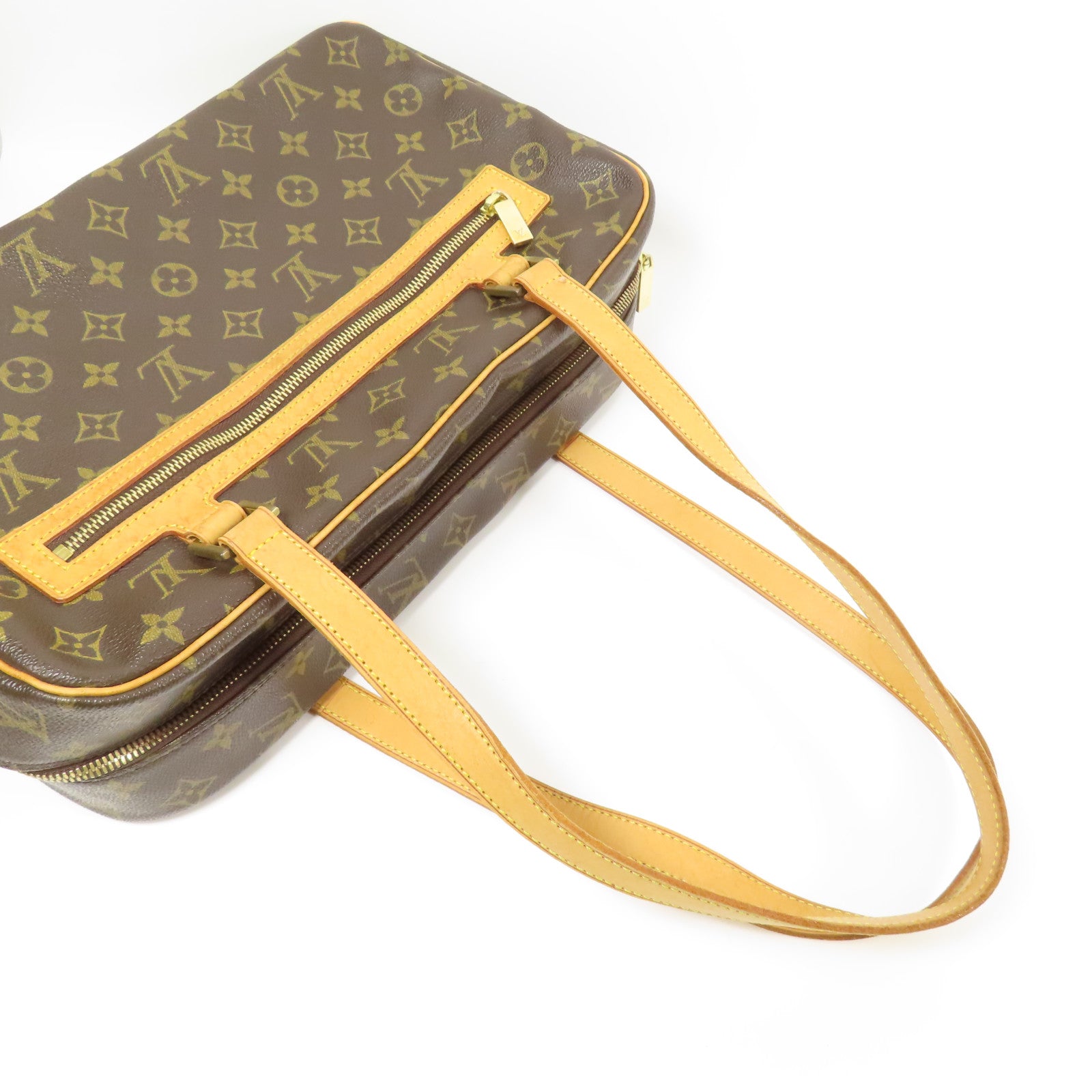 LOUIS VUITTON LV GHW Cite GM Shoulder Bag M51181 Monogram Brown