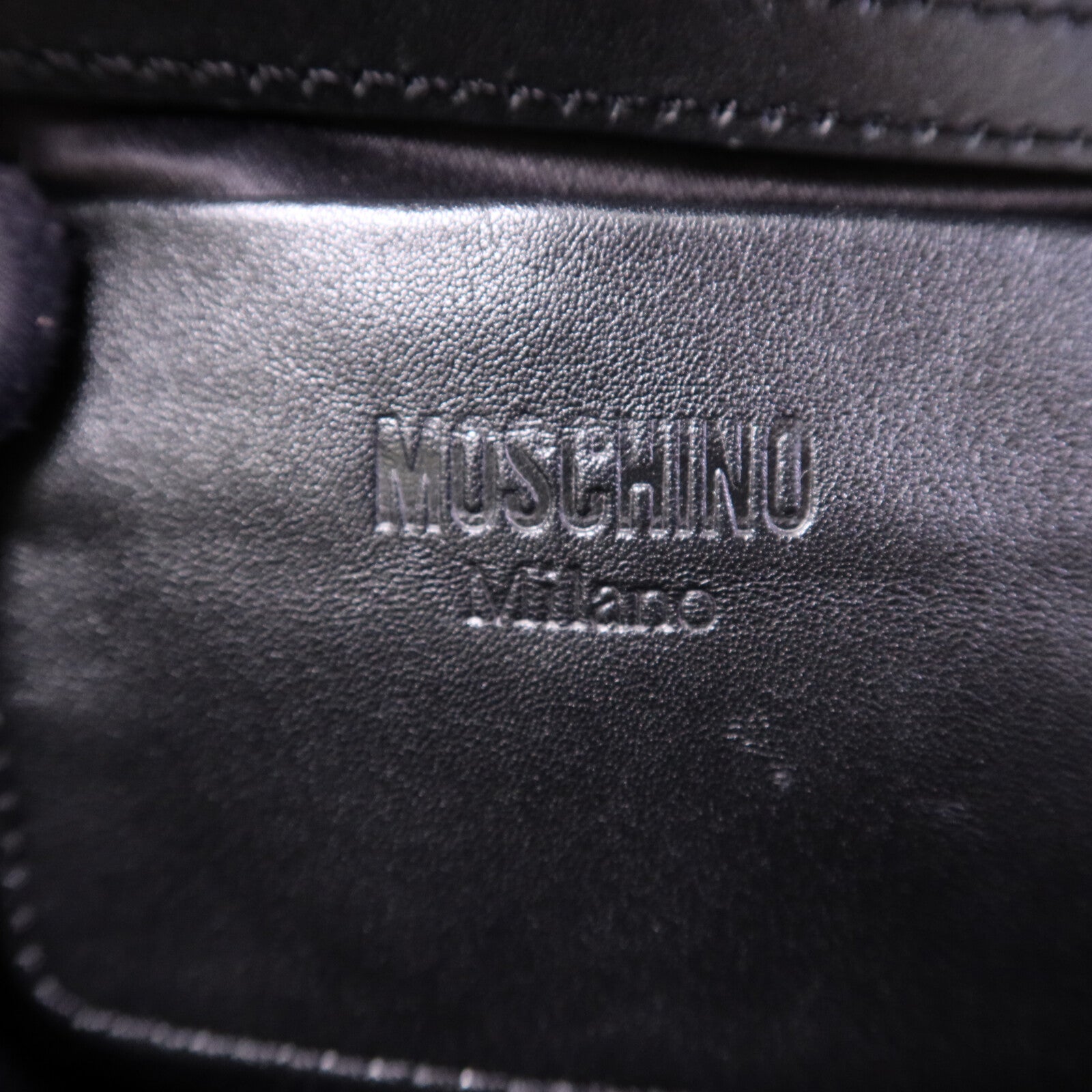 MOSCHINO 尼龍Backpack金扣背包