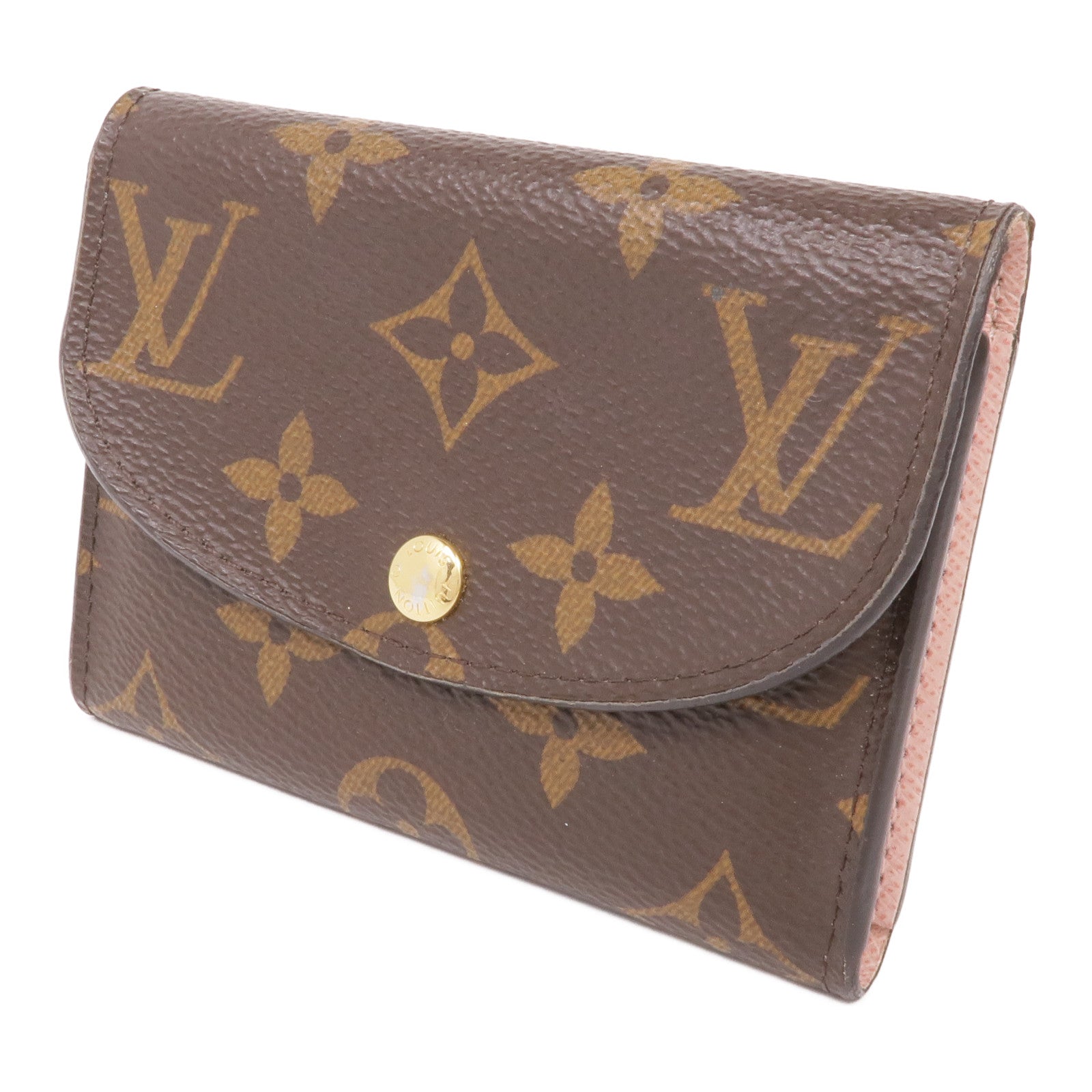 LOUIS VUITTON Monogram Rosalie Coin Purse金扣零錢包