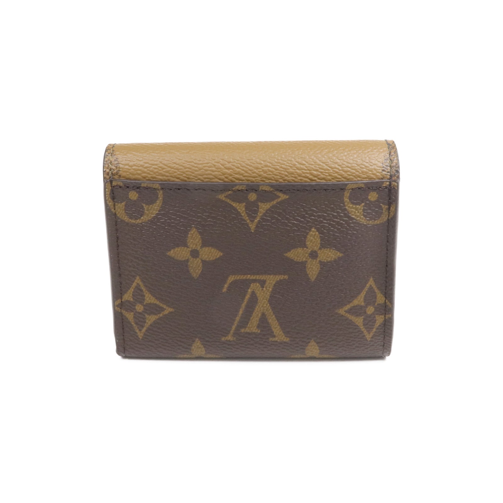 LOUIS VUITTON Monogram/Monogram Reverse Giant Zoe Wallet金扣錢包
