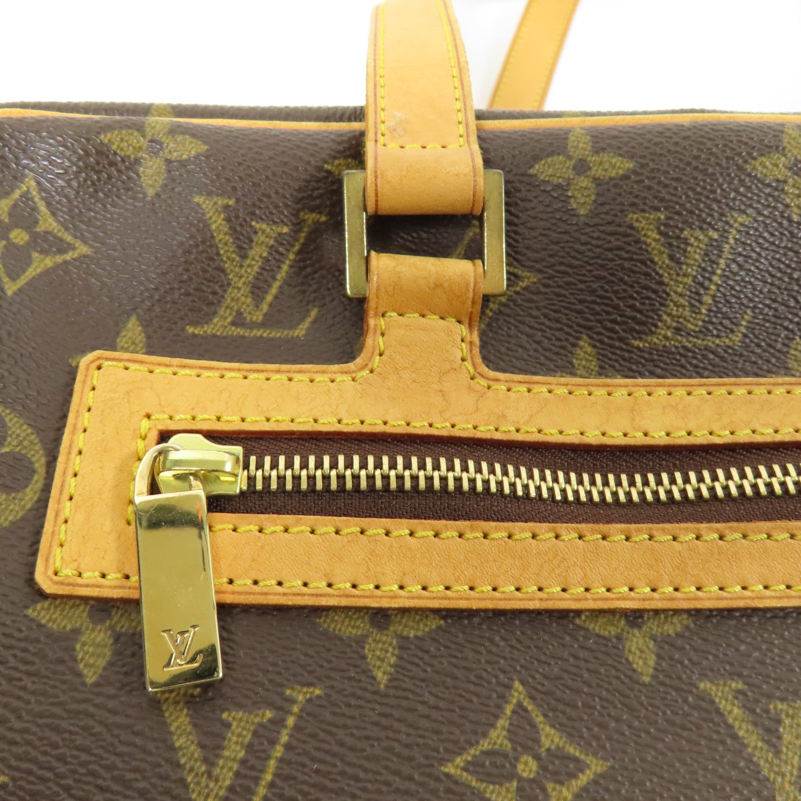 LOUIS VUITTON LV GHW Cite GM Shoulder Bag M51181 Monogram Brown