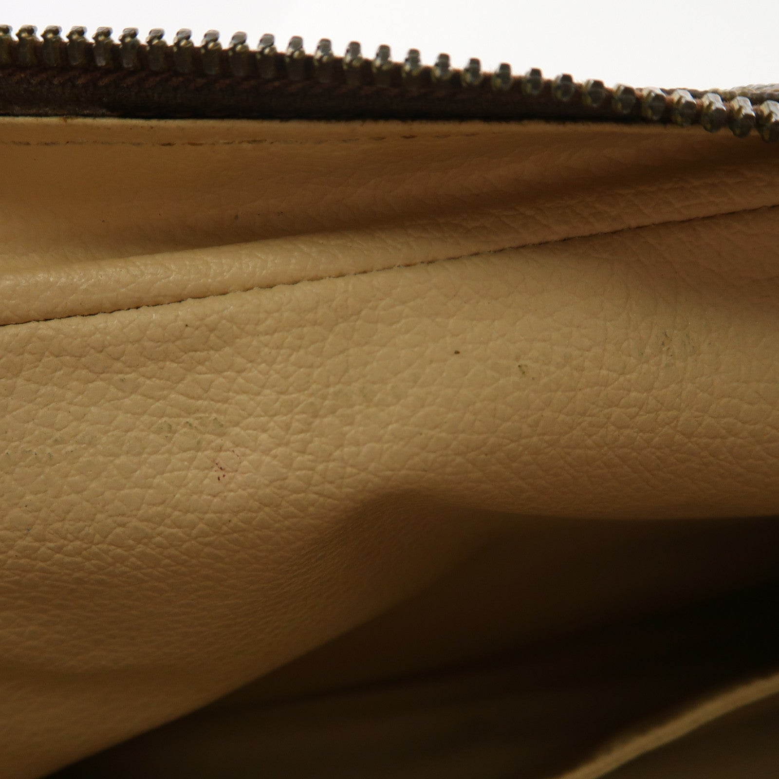 LOUIS VUITTON Monogram Trousse Toilette銀扣手拿包啡色