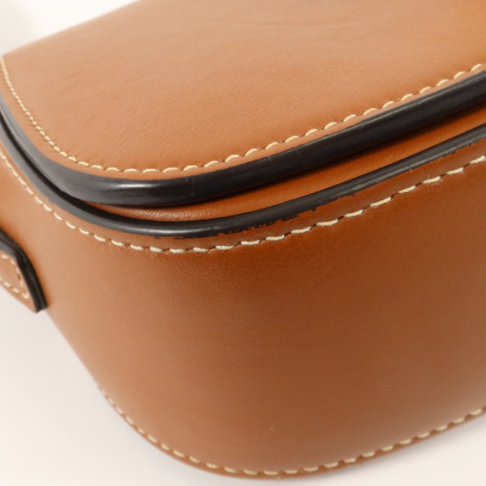 CELINE 牛皮皮革2 Way Shoulder Bag金扣手挽肩背兩用袋