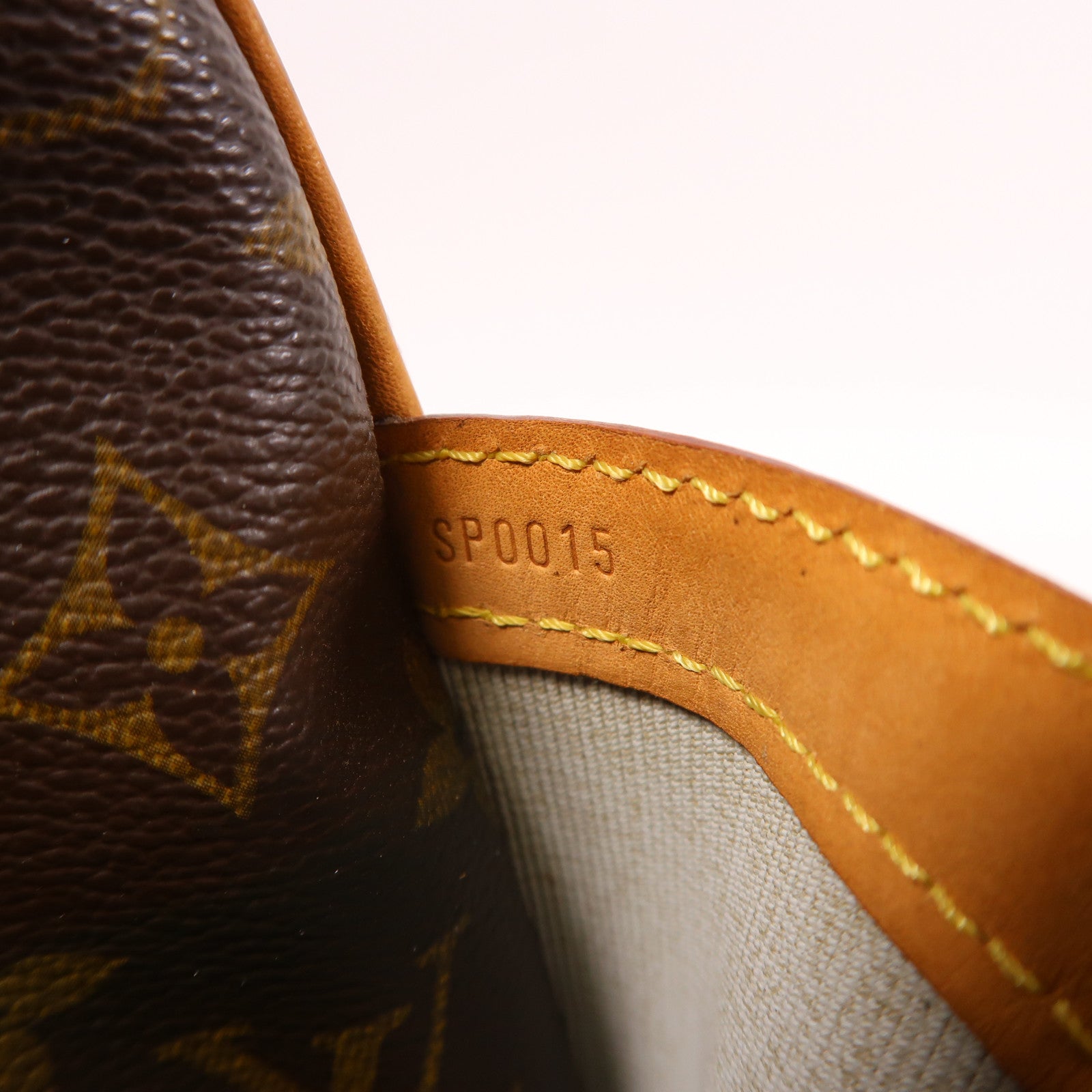 LOUIS VUITTON Monogram Reporter PM金扣肩背袋棕色