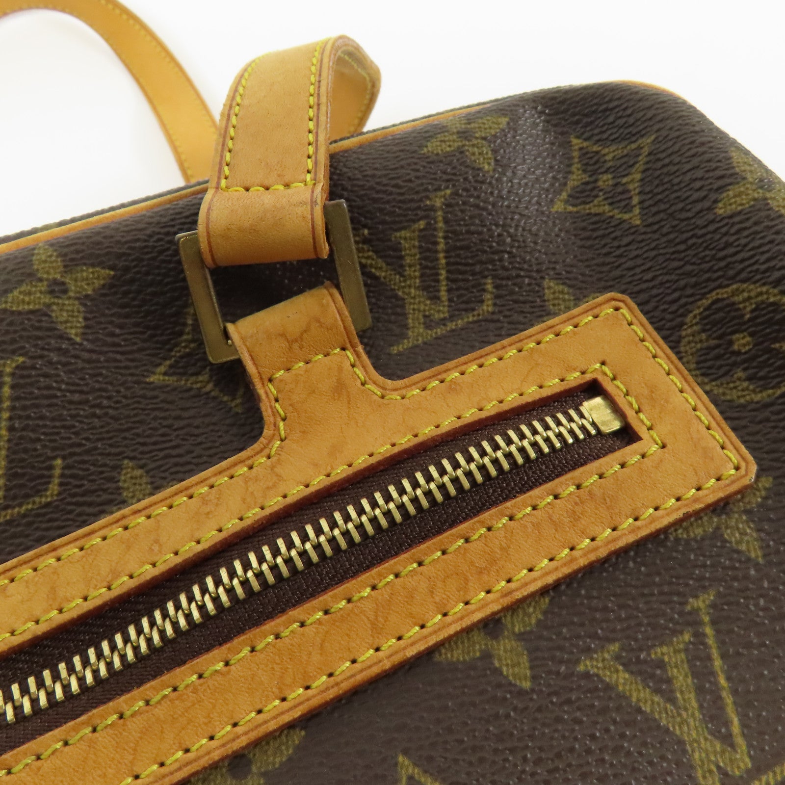 LOUIS VUITTON LV GHW Cite GM Shoulder Bag M51181 Monogram Brown