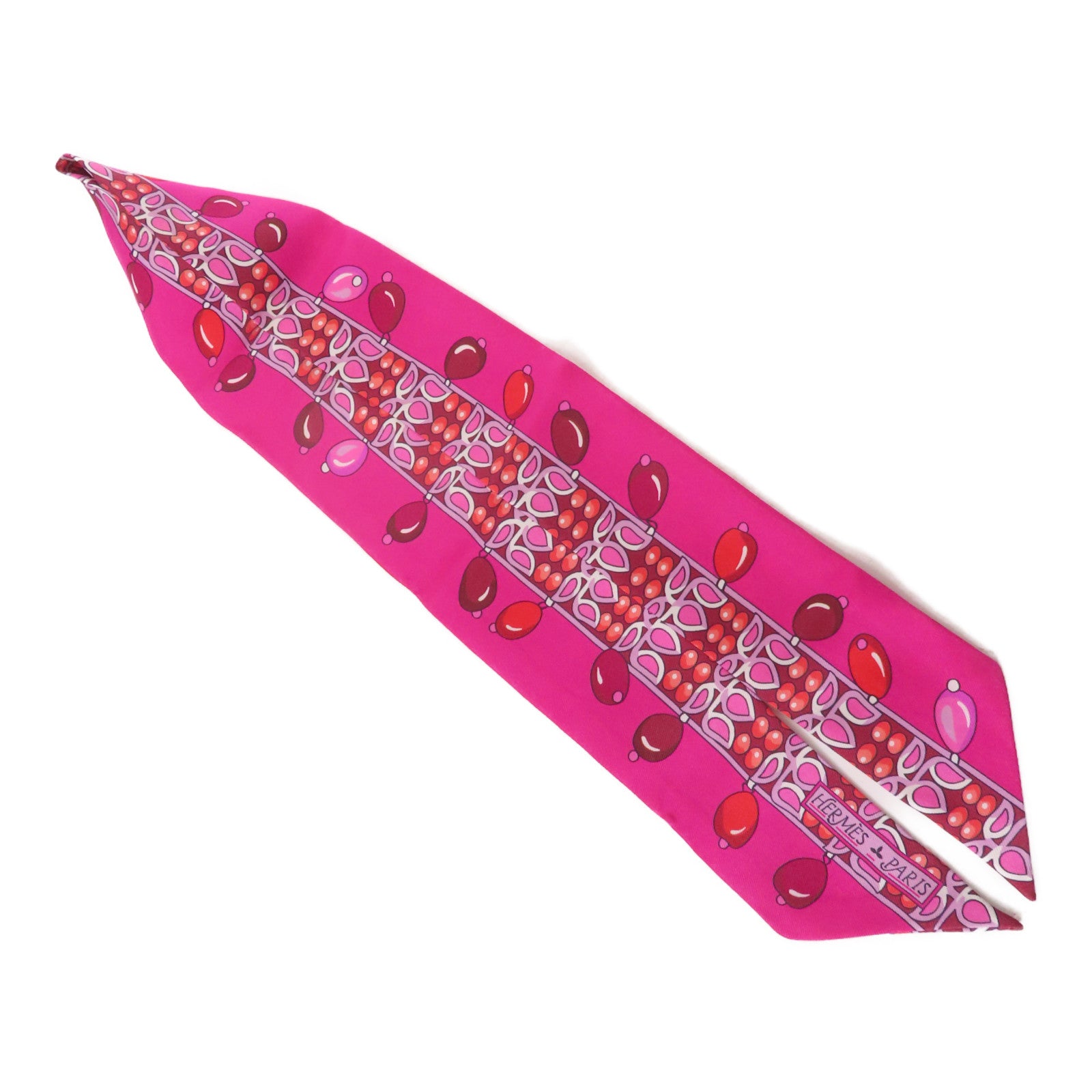 HERMES 絲質Twilly絲巾