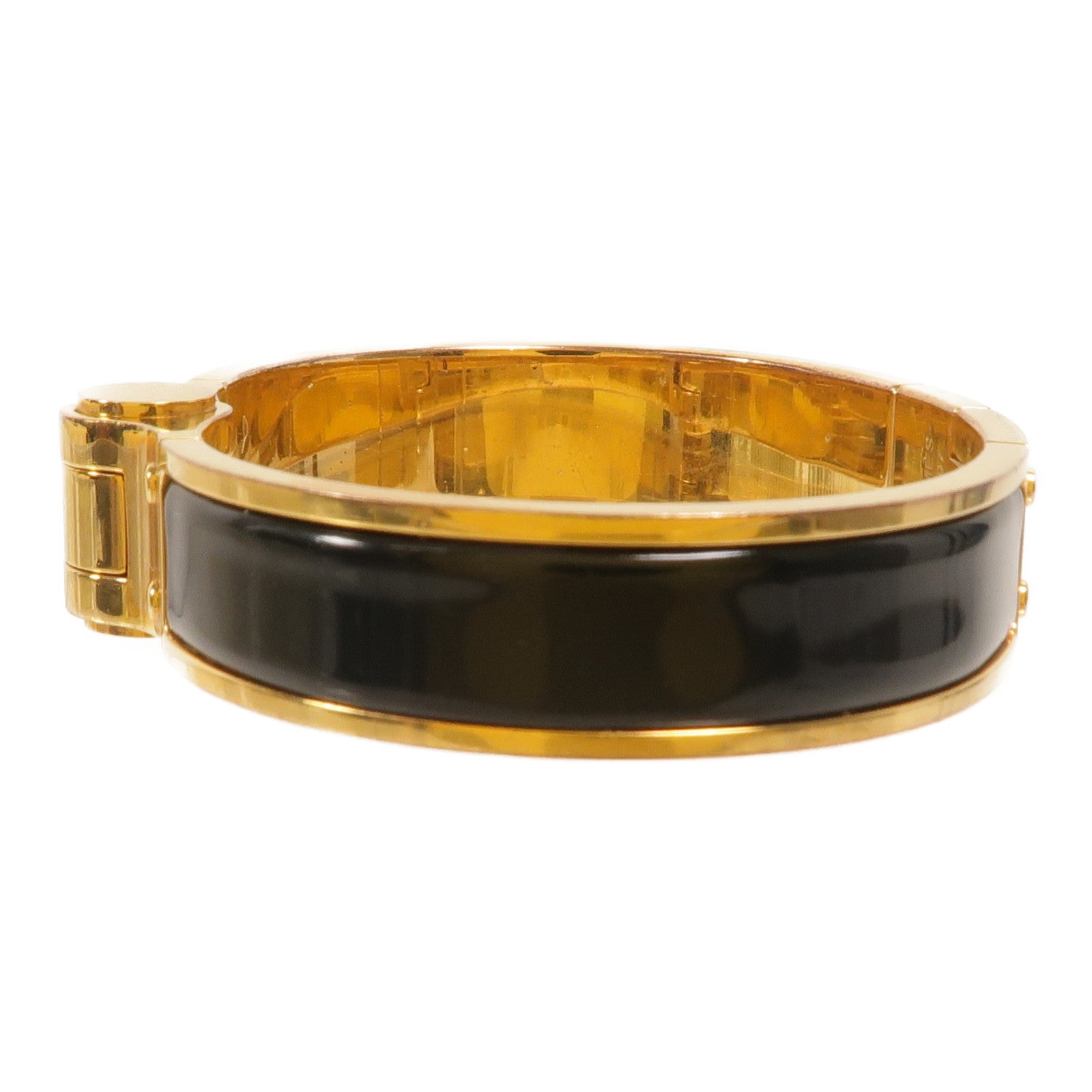 HERMES 金屬Charniere Narrow Bangle手鐲