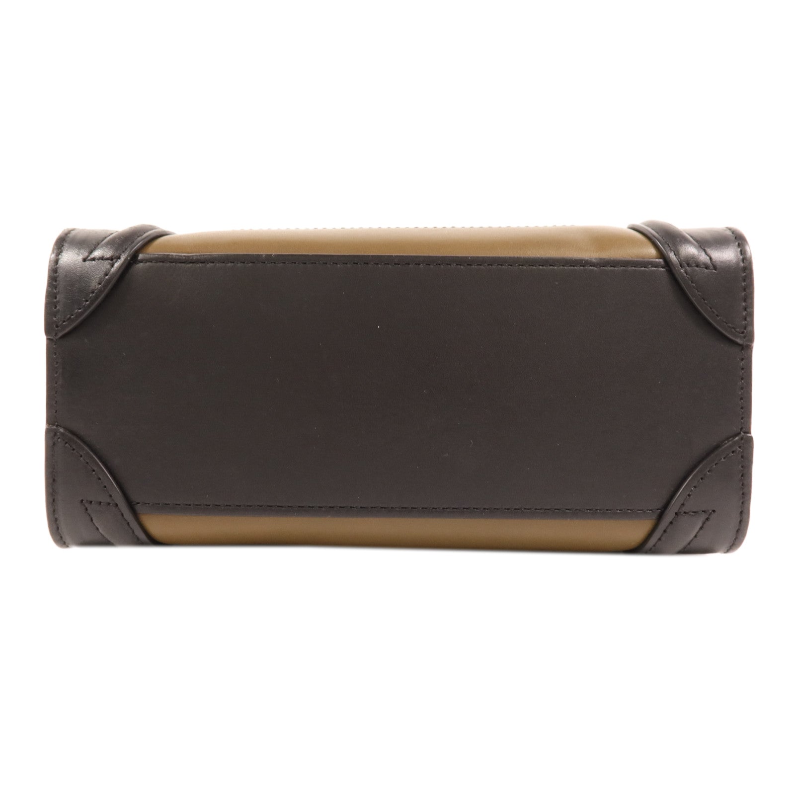 CELINE 牛皮皮革Nano Luggage金扣手挽肩背兩用袋