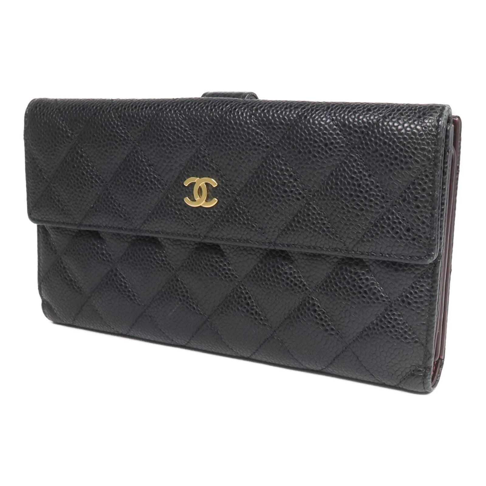CHANEL 牛皮皮革Long Wallet長錢包