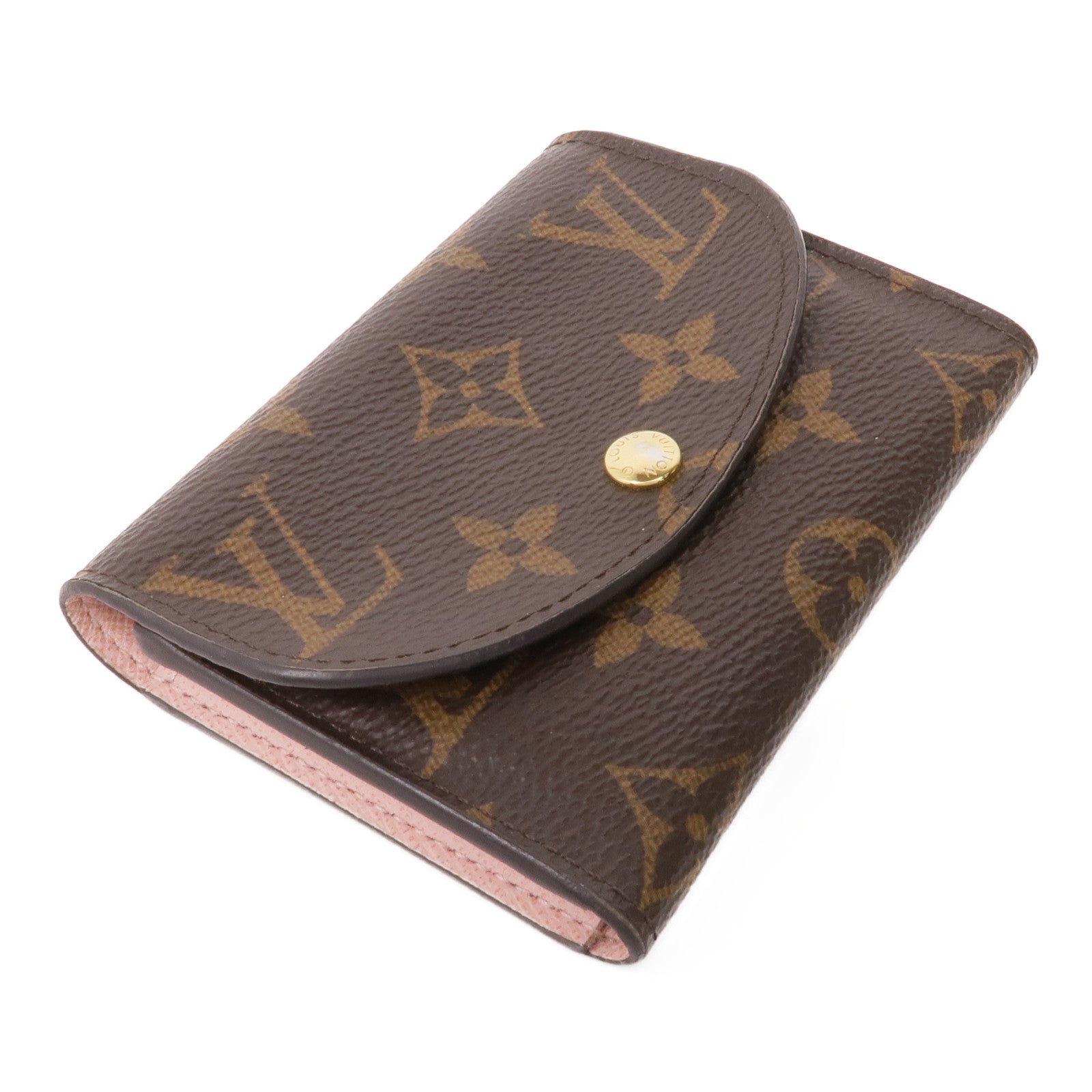 LOUIS VUITTON Monogram Rosalie Coin Purse金扣零錢包