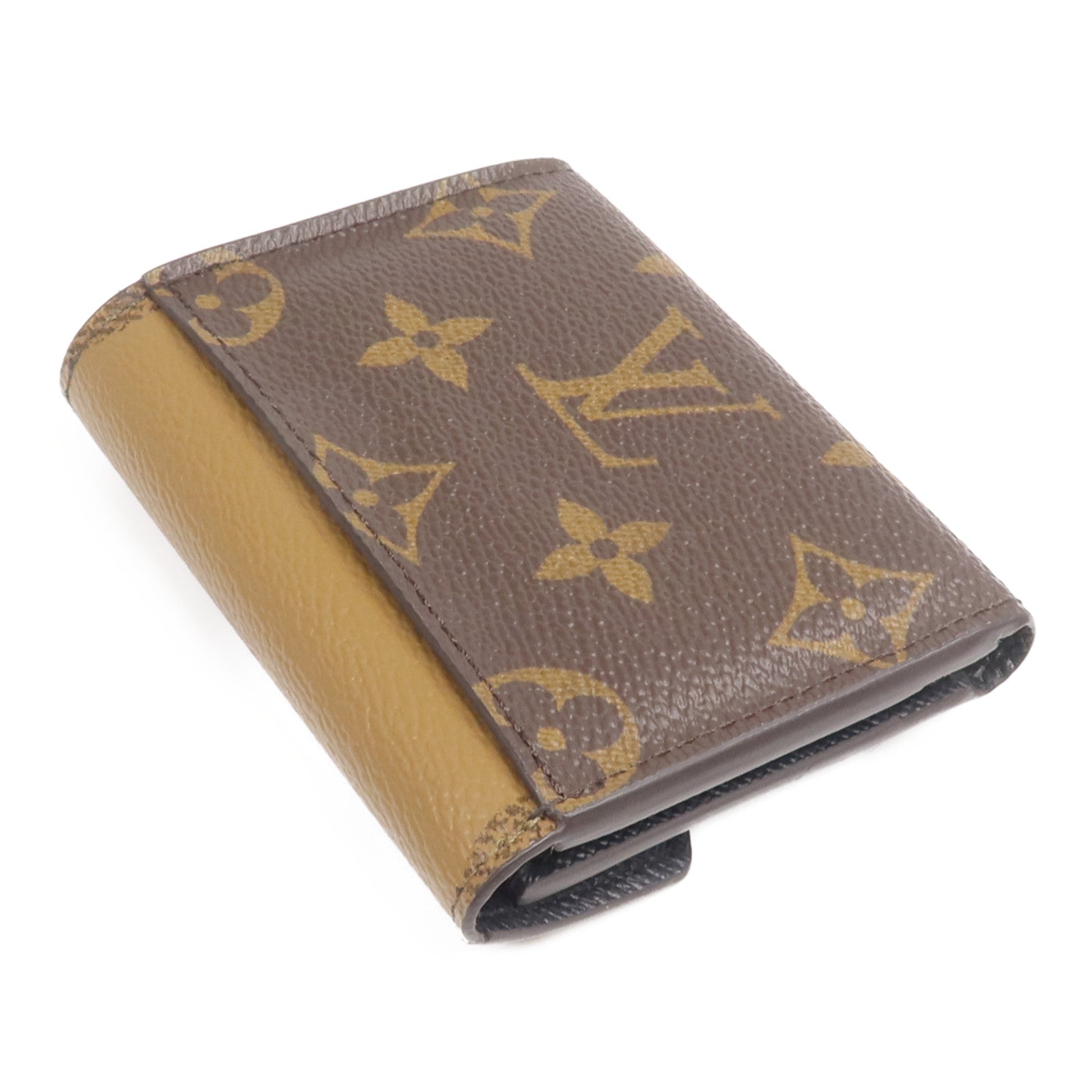 LOUIS VUITTON Monogram/Monogram Reverse Giant Zoe Wallet金扣錢包
