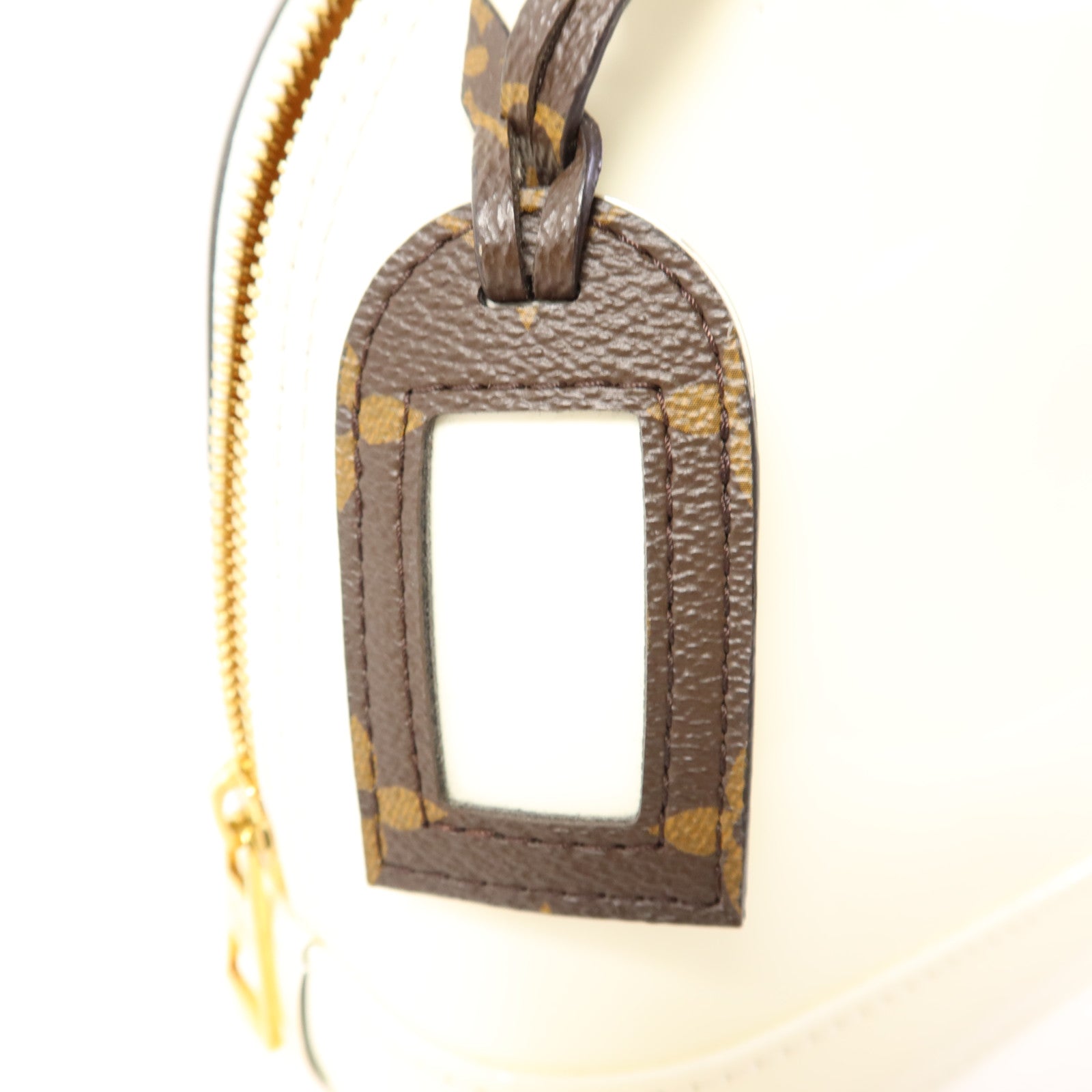 LOUIS VUITTON Vernis Alma BB金扣手挽肩背兩用袋