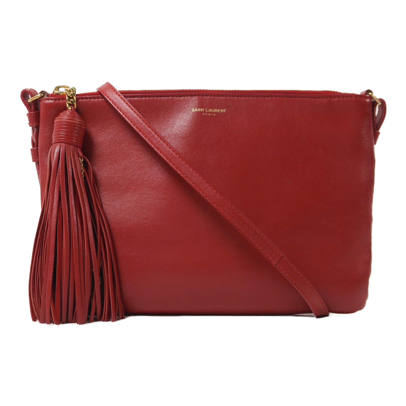 SAINT LAURENT 牛皮皮革Shoulder Bag肩背袋