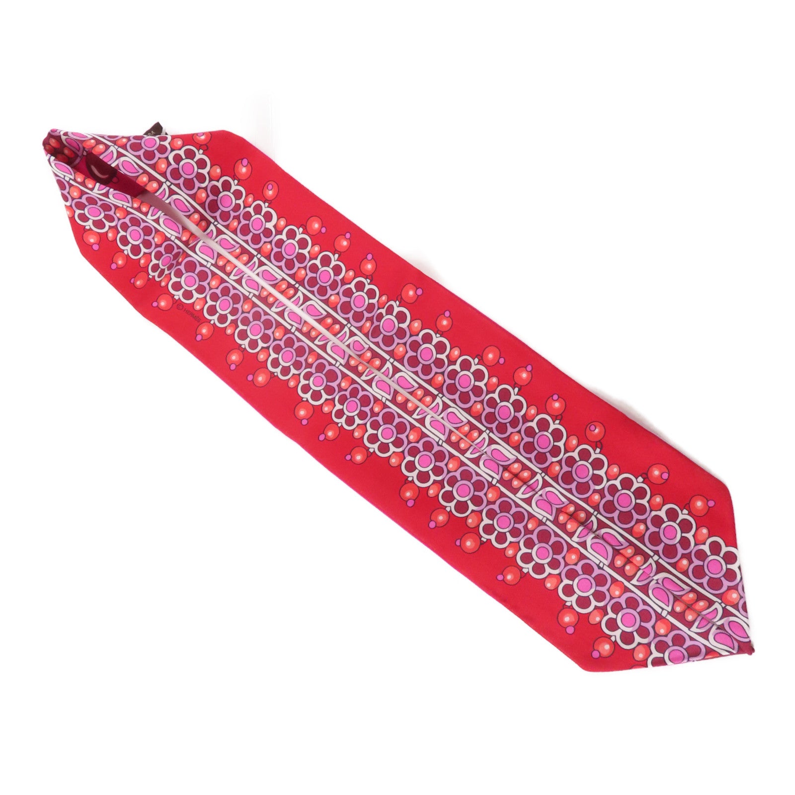 HERMES 絲質Twilly絲巾