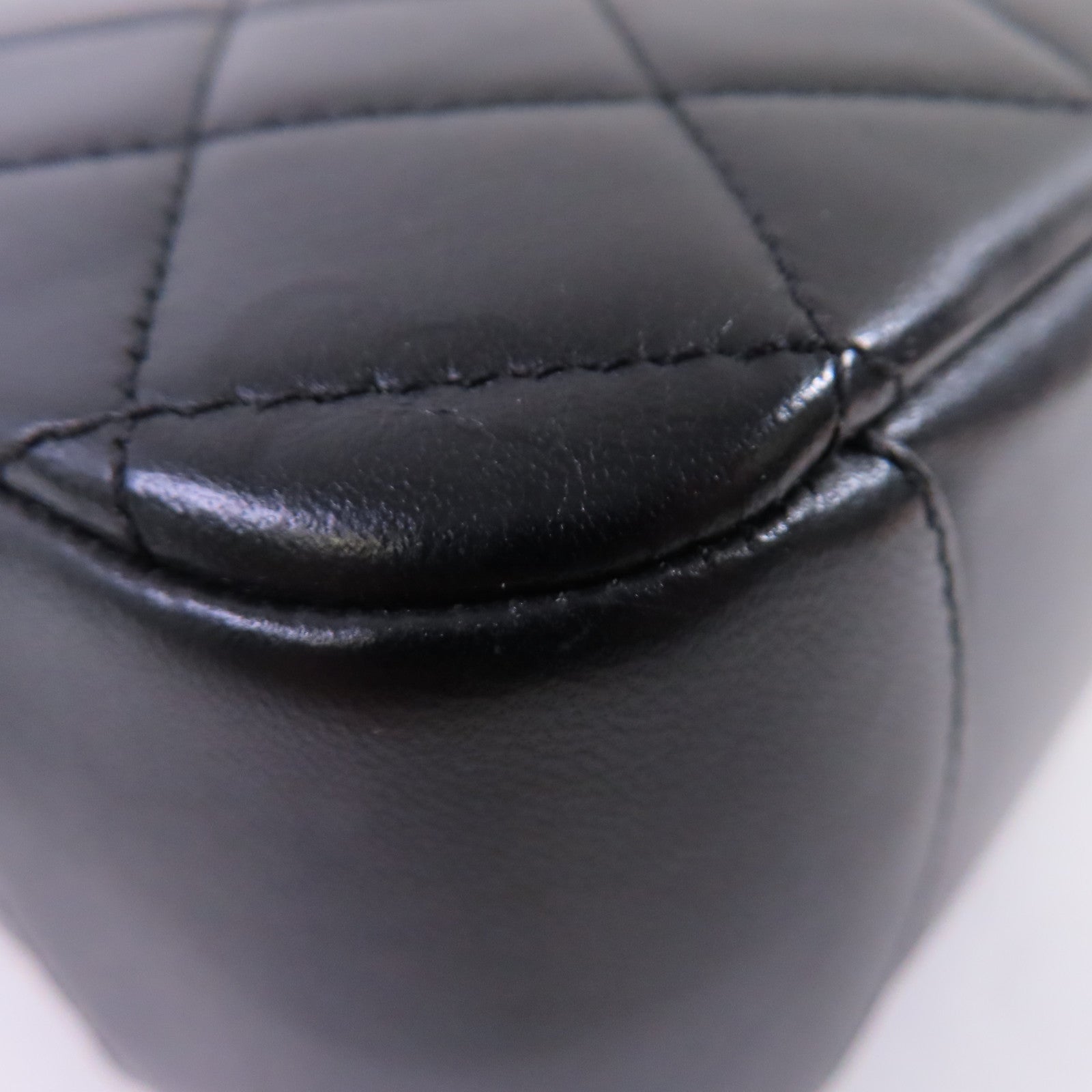 CHANEL 羊皮皮革2Way Chain Shoulder Bag金扣鏈帶手挽肩背兩用袋
