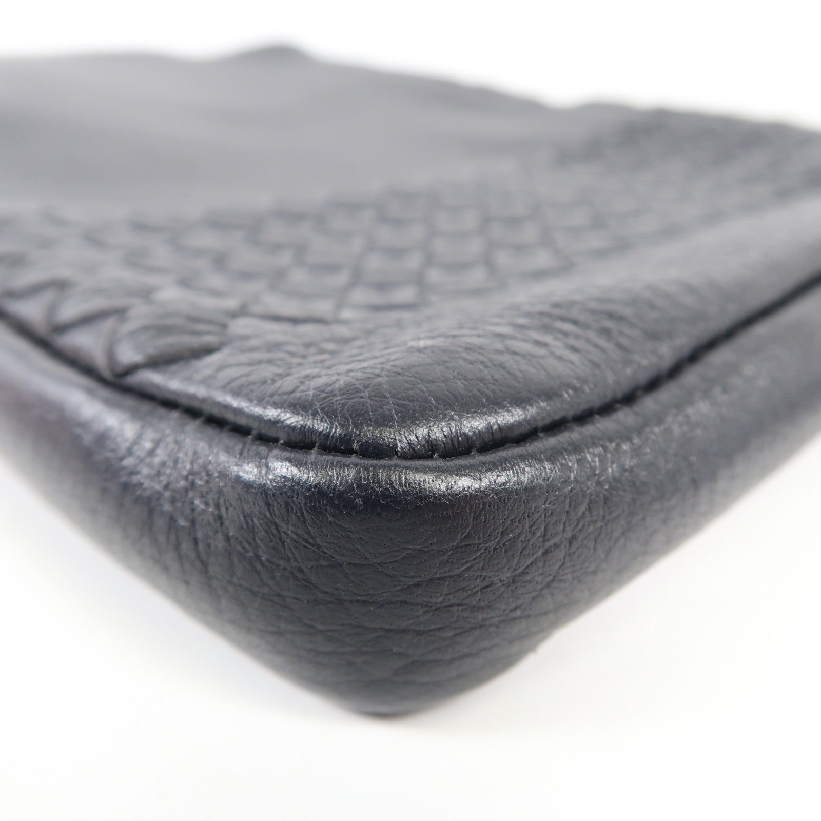 BOTTEGA VENETA 【激減優惠】牛皮皮革Pouch手拿包