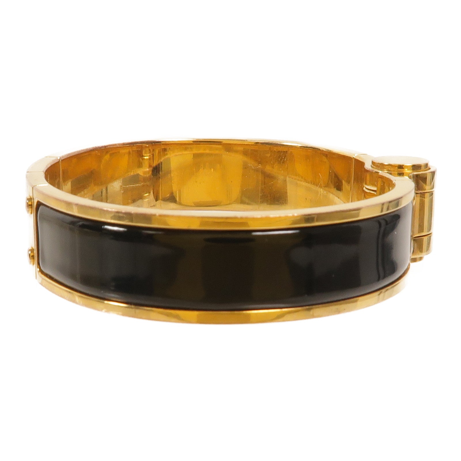 HERMES 金屬Charniere Narrow Bangle手鐲