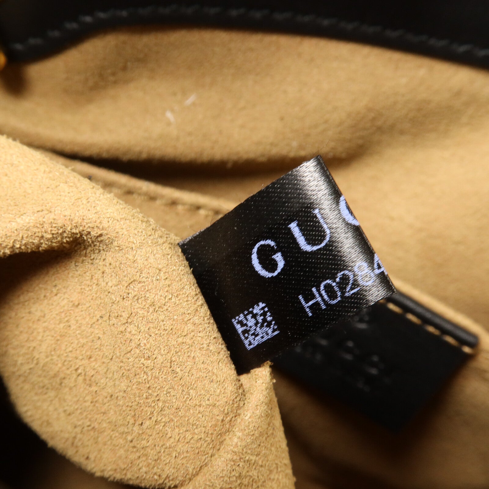 GUCCI 塗層帆布Padlock Small鏈帶肩背袋