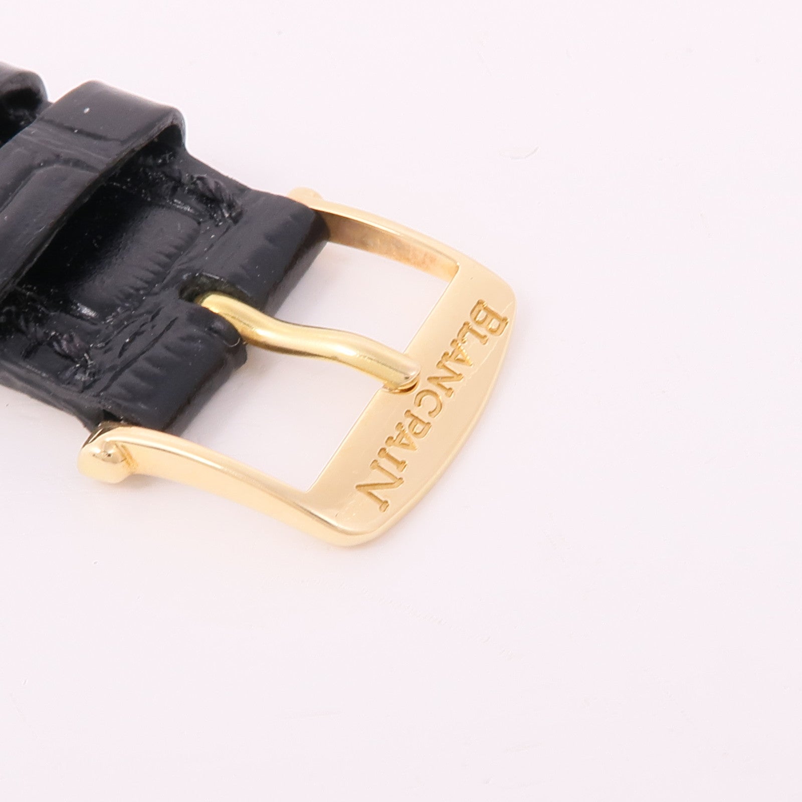 Blancpain Villeret Moonphase Calendar Automatic Watch 18K Yellow Gold White