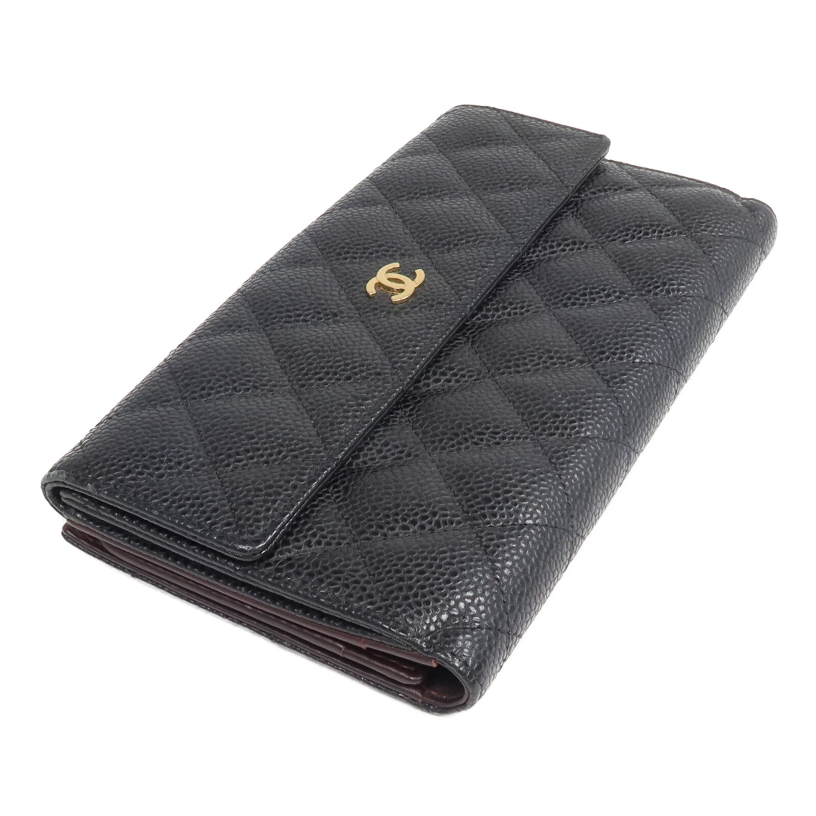 CHANEL 牛皮皮革Long Wallet長錢包