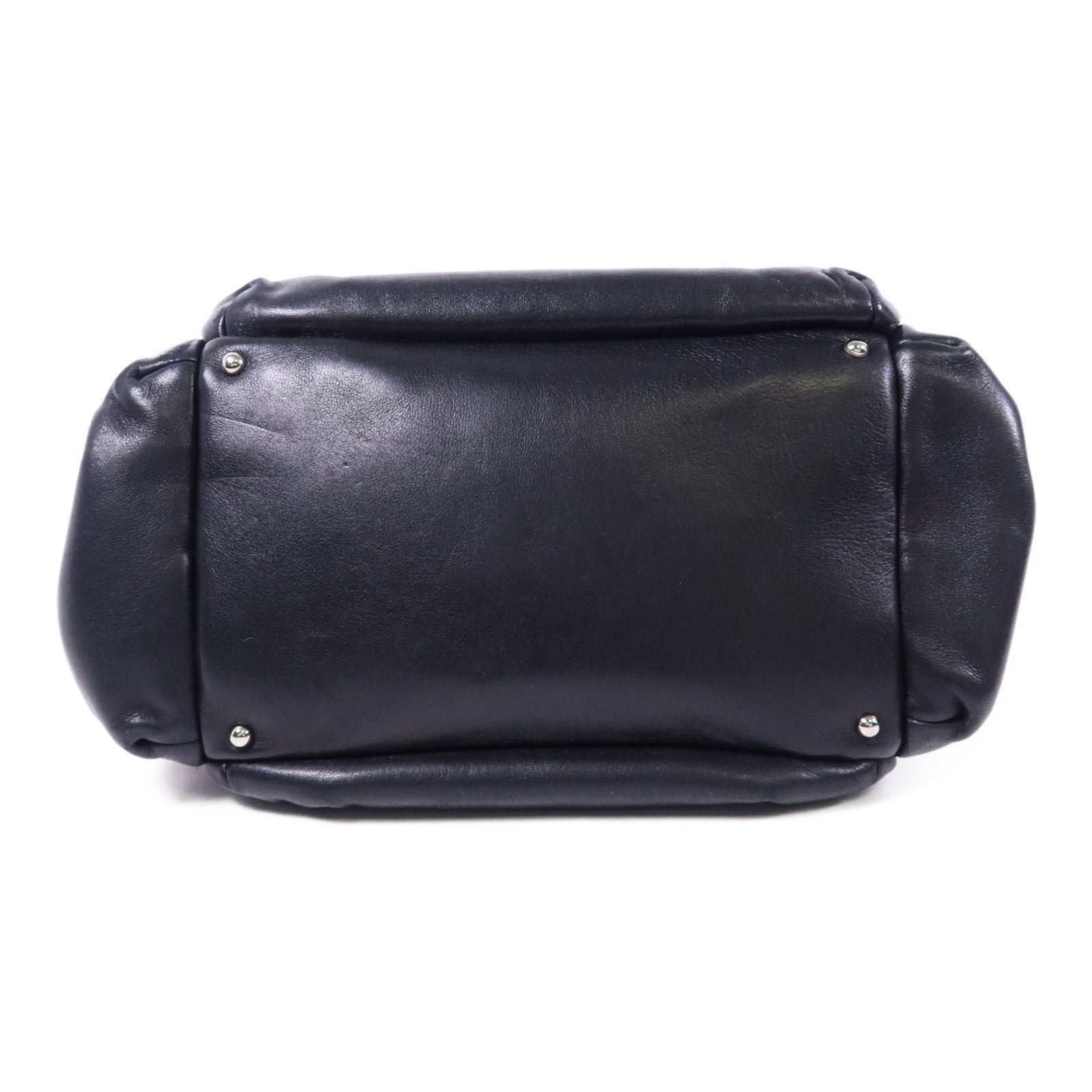 CHANEL 羊皮皮革Chain Shoulder Bag銀扣鏈帶肩背袋