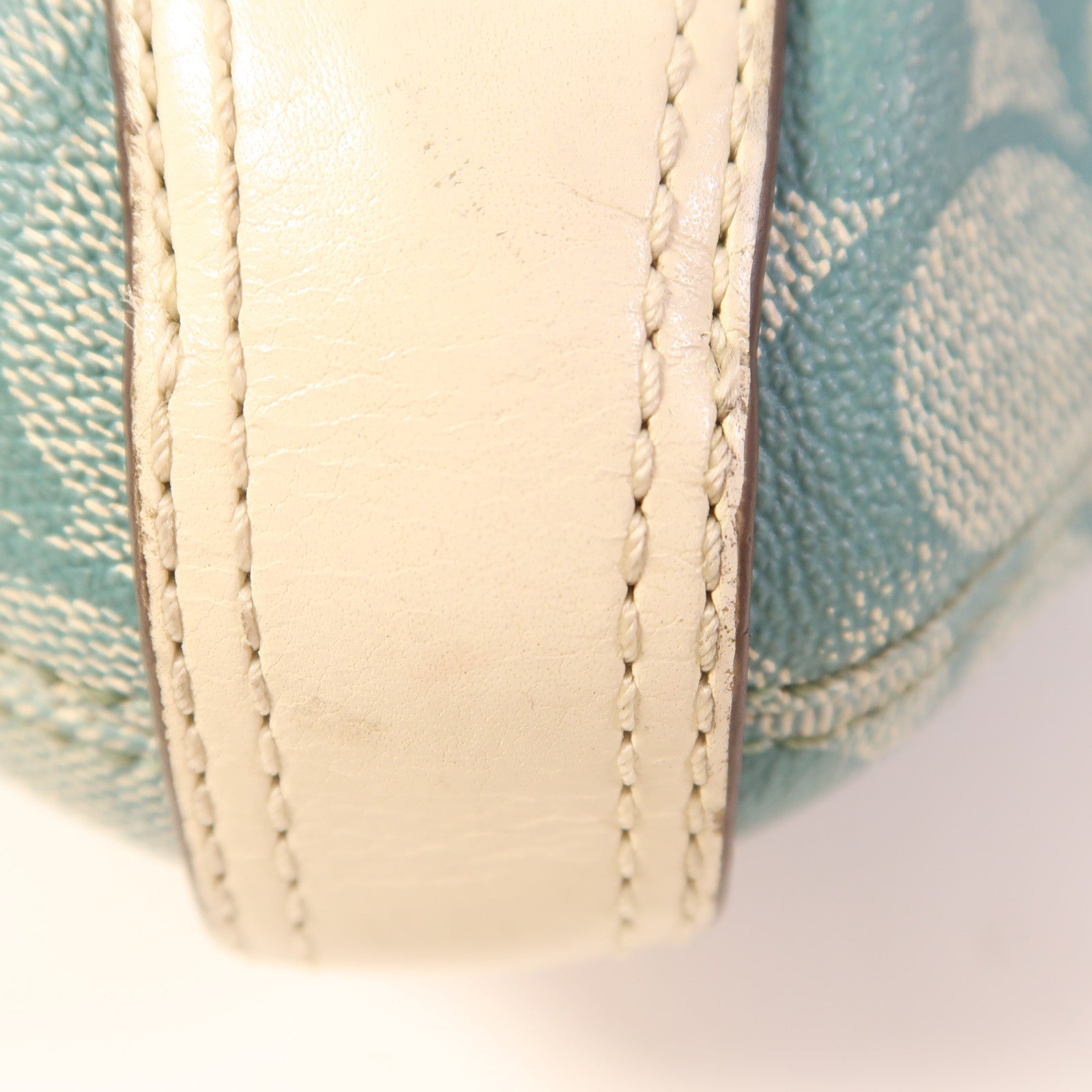 COACH 塗層帆布2 Way Shoulder Bag銀扣手挽肩背兩用袋