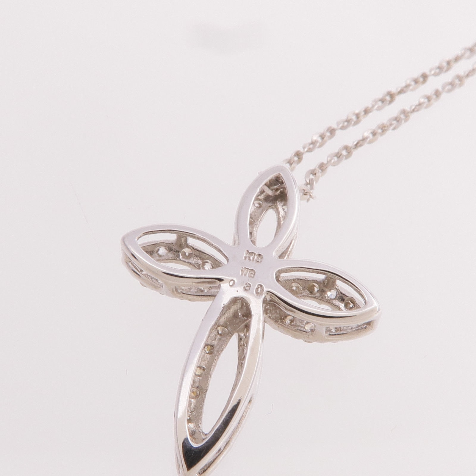 JEWELRY 18K白金Diamond Necklace鑽石項鍊