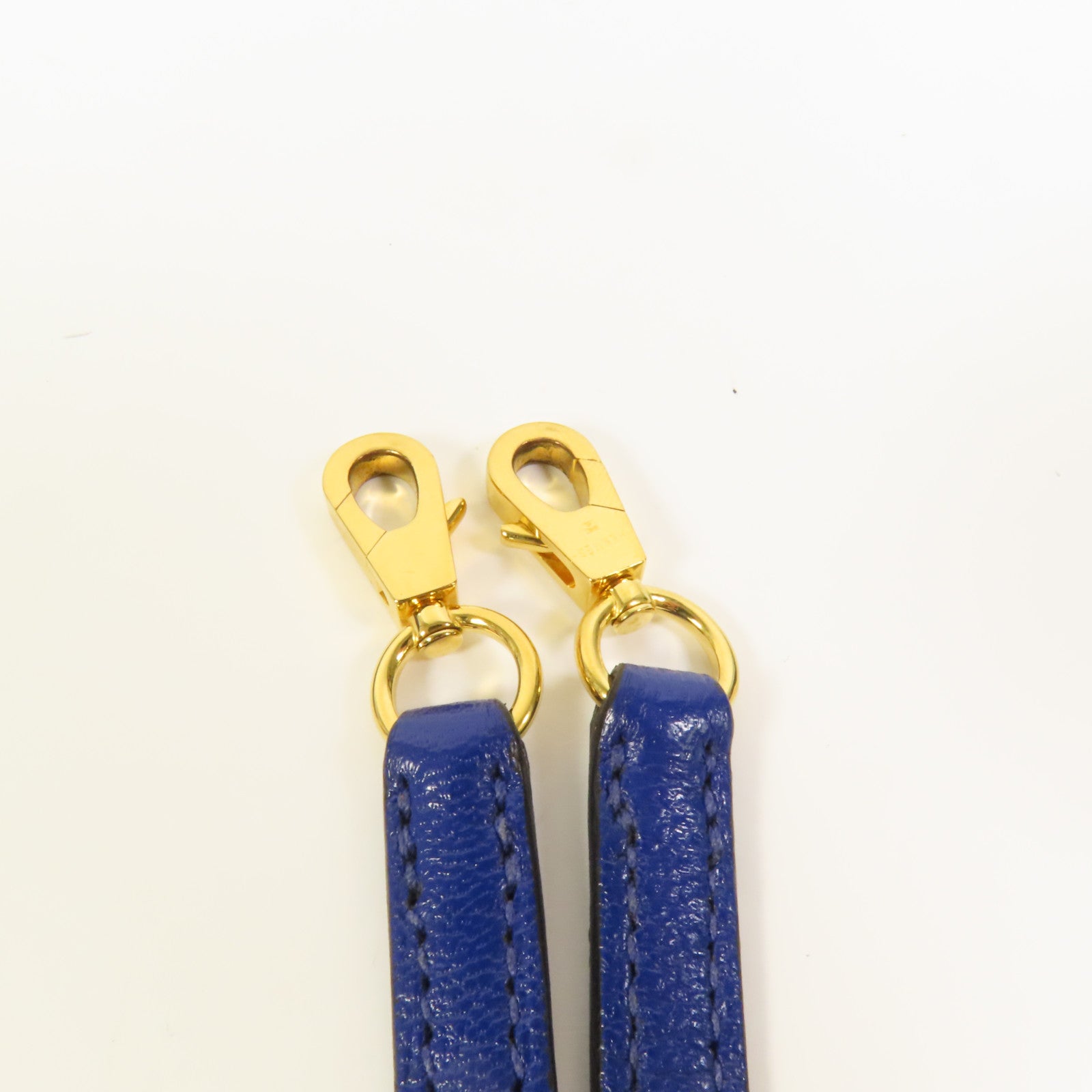 HERMES Chevre皮革Mini Bolide金扣手挽肩背兩用袋Bleu Electrique