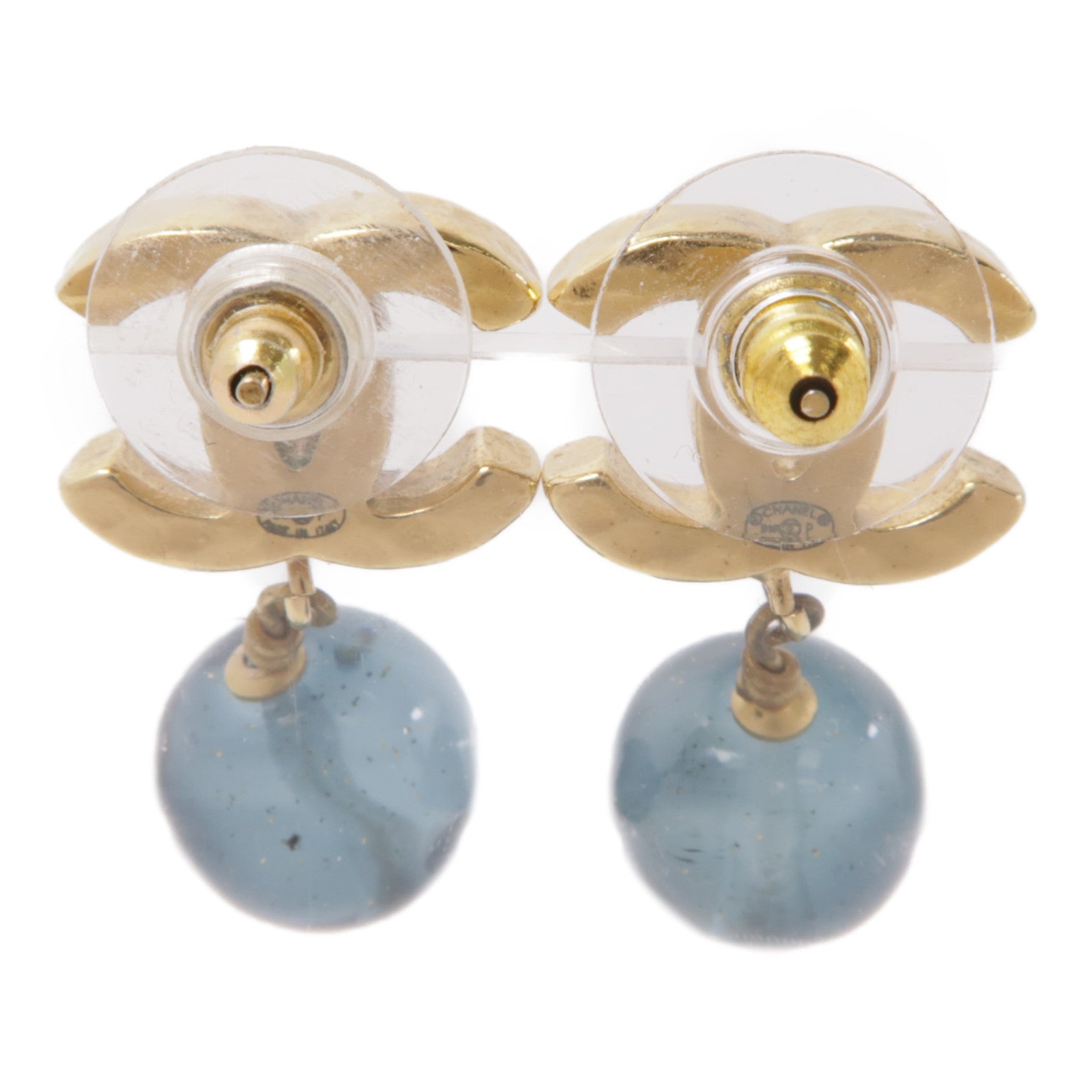 CHANEL PVC/金屬Earrings耳環