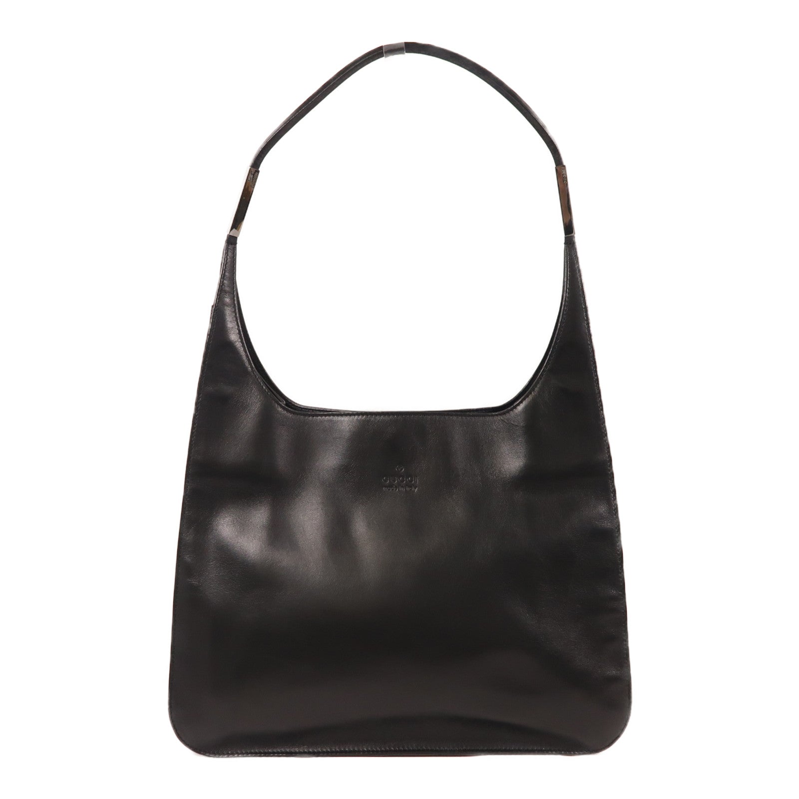 GUCCI 牛皮皮革Shoulder Bag肩背袋黑色