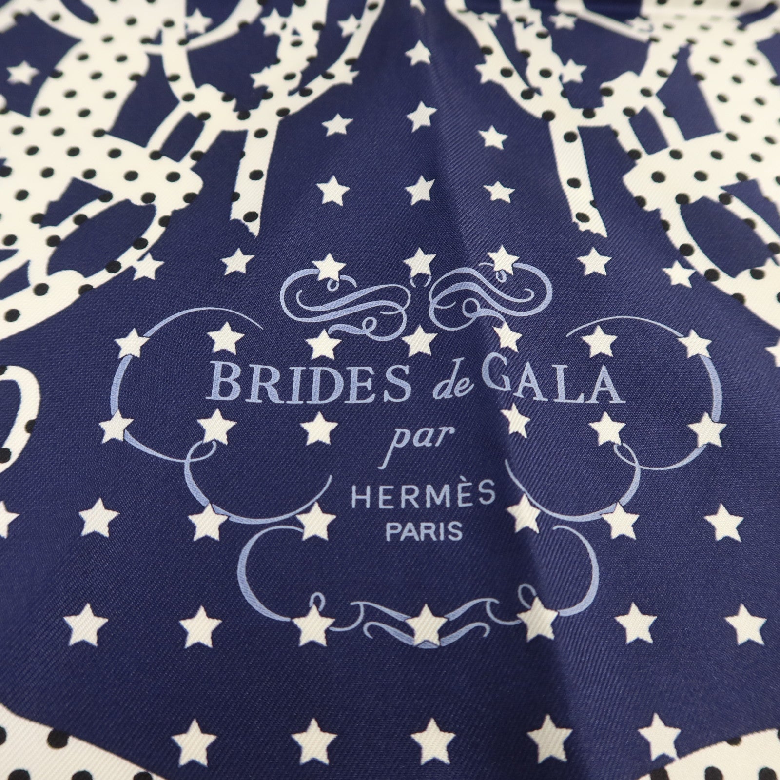 HERMES 絲質Carre 70 Brides De Gala Scarf絲巾