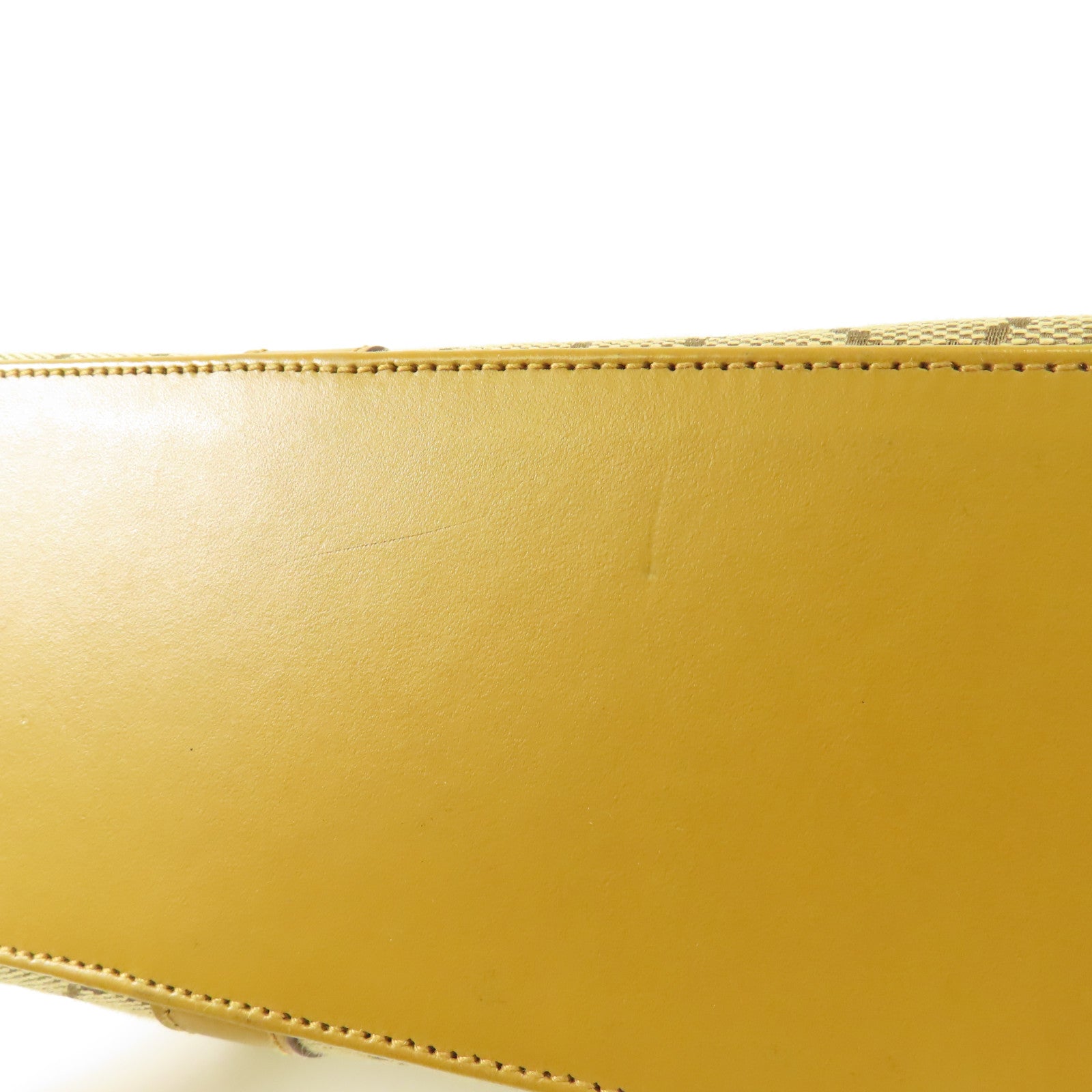 GUCCI 帆布/皮革Shoulder Bag金扣肩背袋