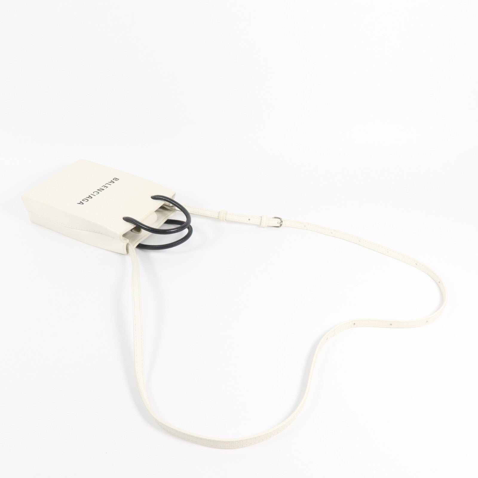 BALENCIAGA 牛皮皮革手挽肩背兩用袋Shopping Phone Holder