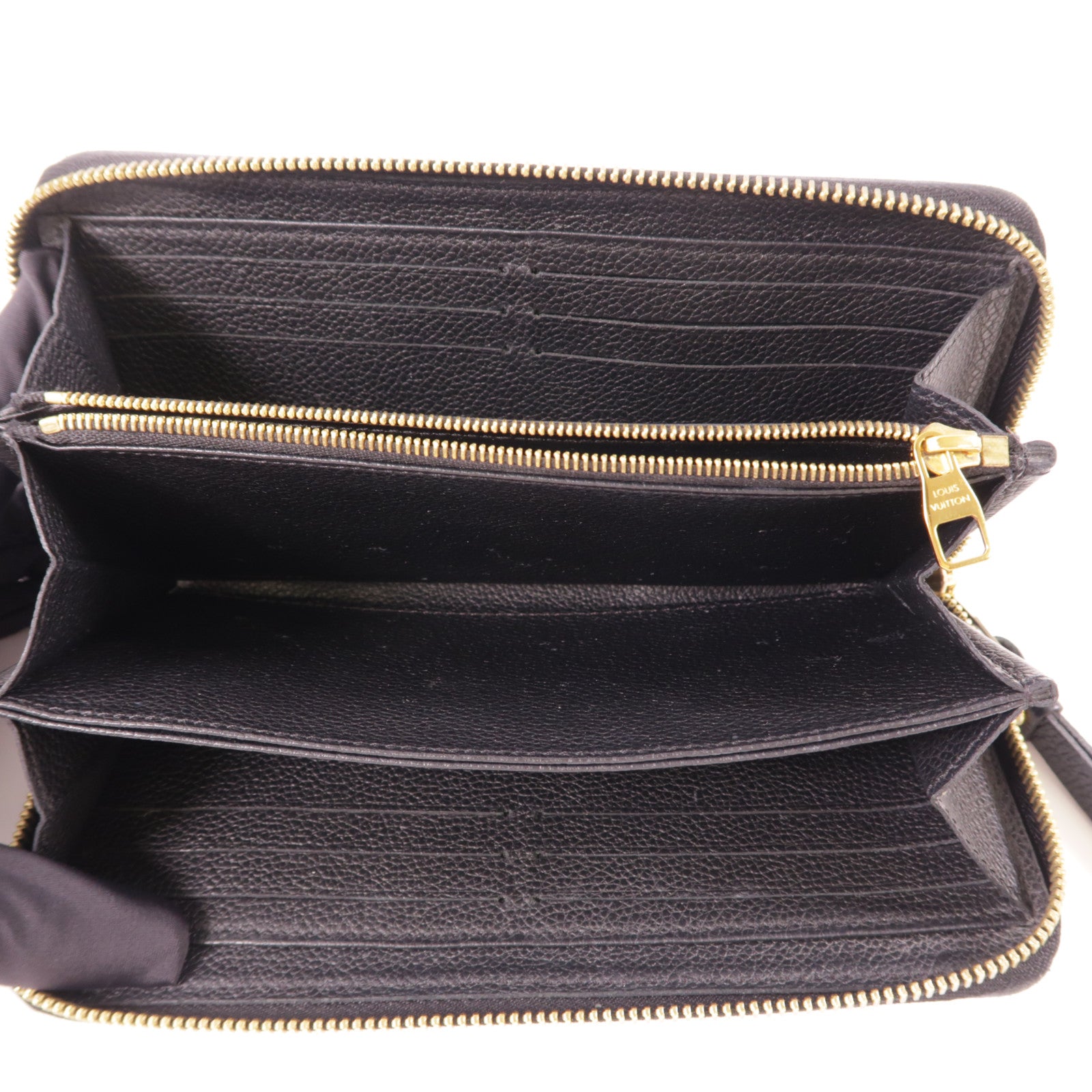 LOUIS VUITTON Monogram Empreinte Long Wallet金扣長錢包