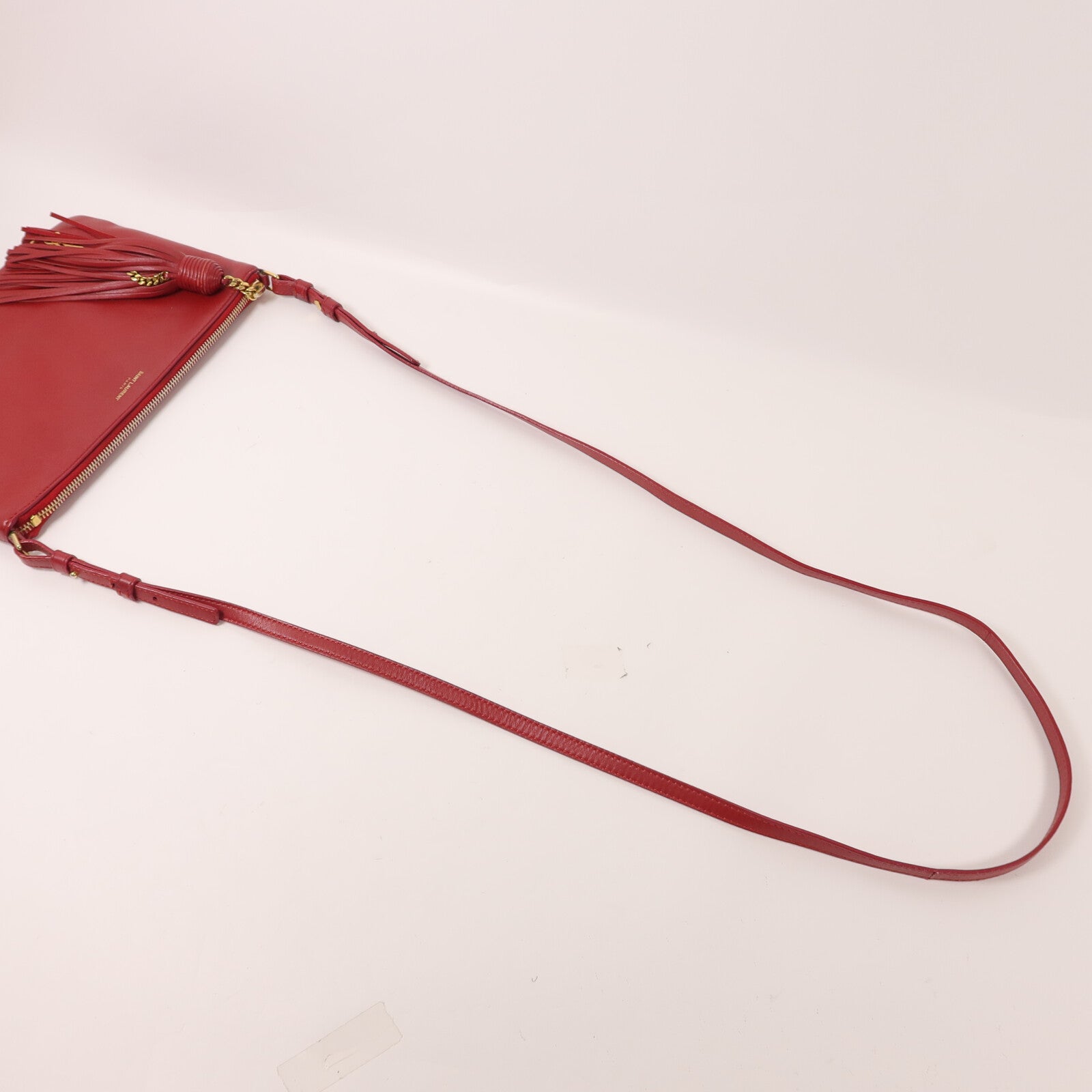 SAINT LAURENT 牛皮皮革Shoulder Bag肩背袋