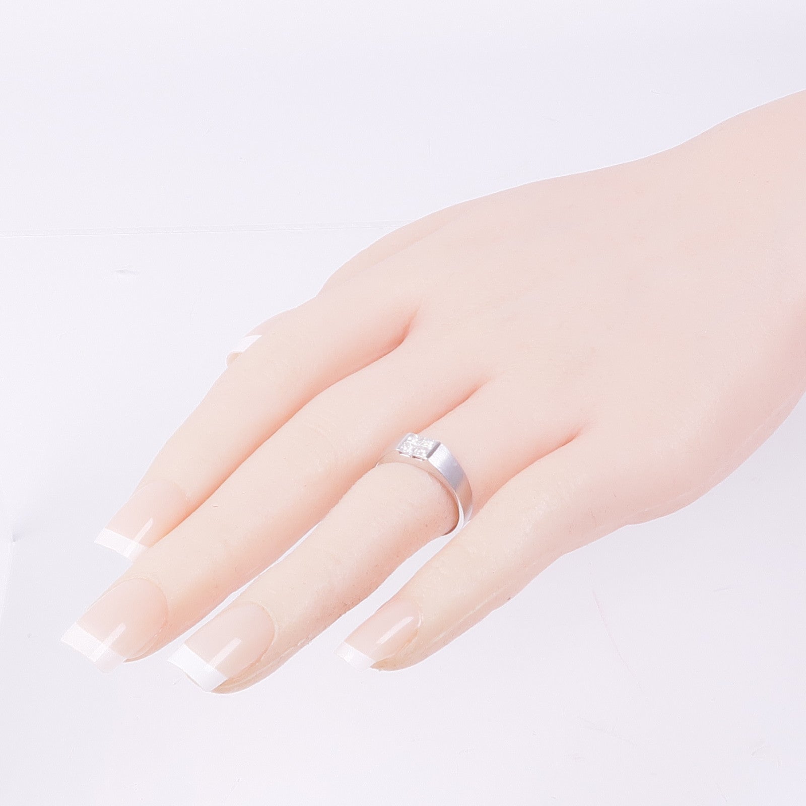 JEWELRY 【激減優惠】18K白金Diamond Ring鑽石戒指US#5.75