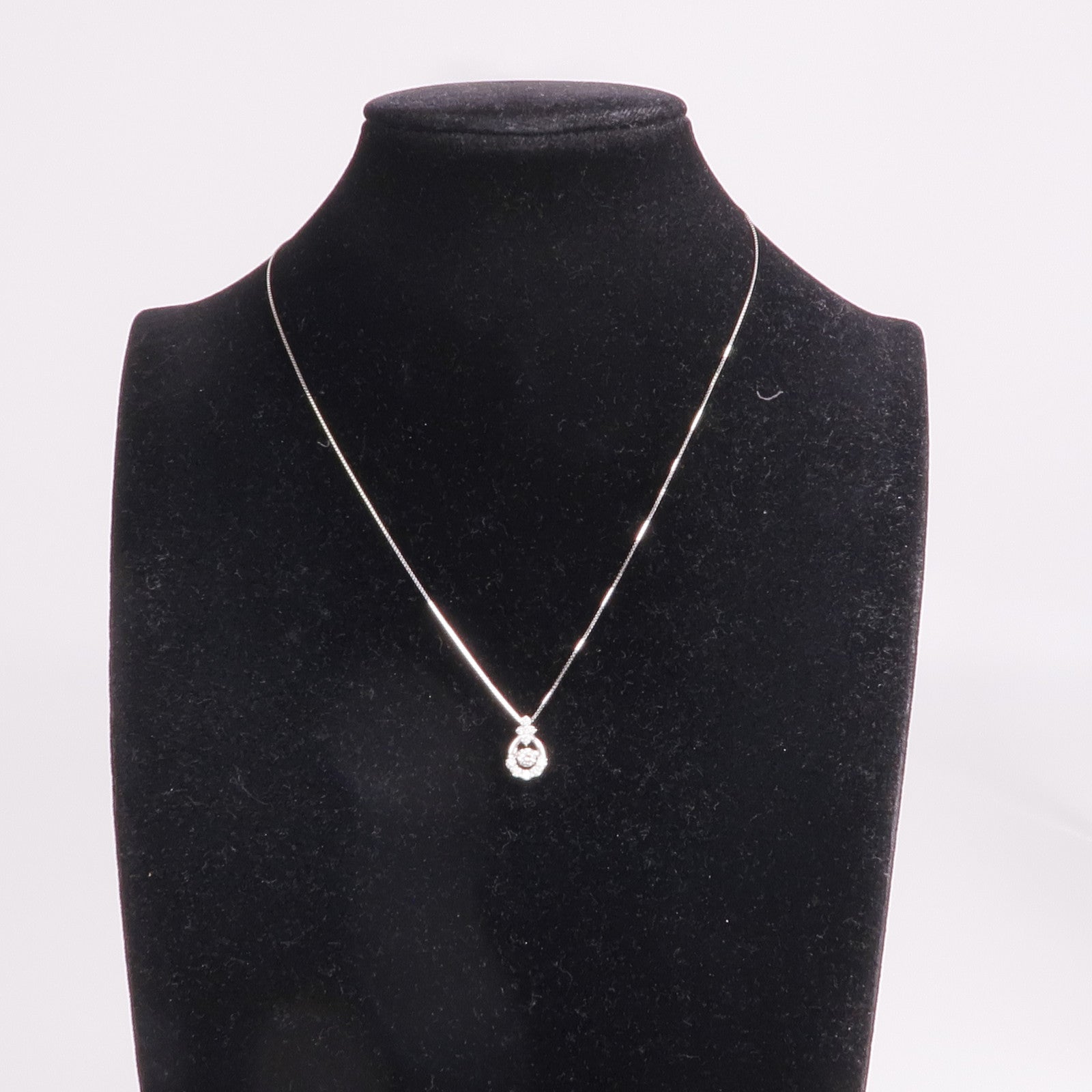 JEWELRY 【激減優惠】18K白金Diamond Necklace鑽石項鍊