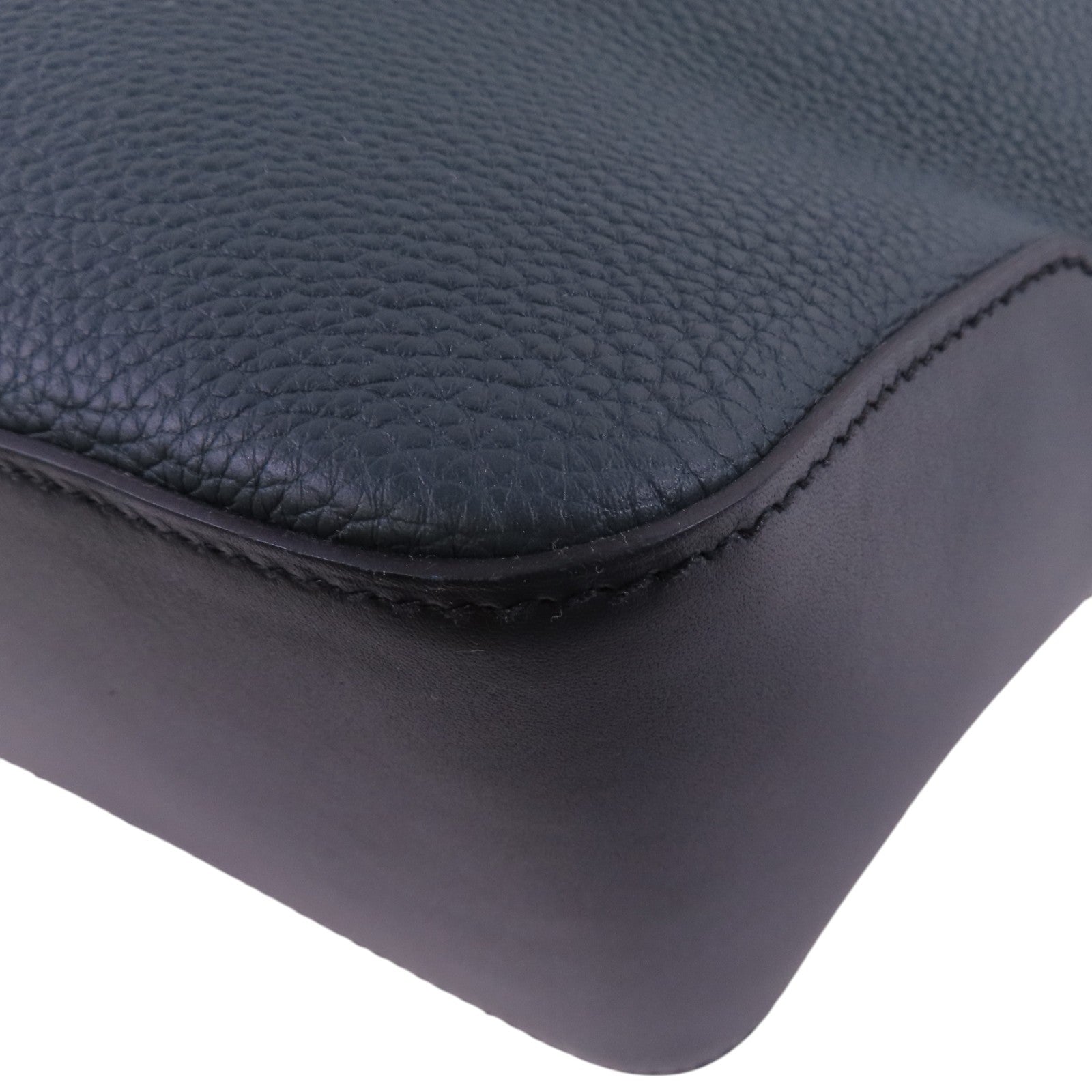 HERMES Togo皮革Citynews Briefcase銀扣公事包