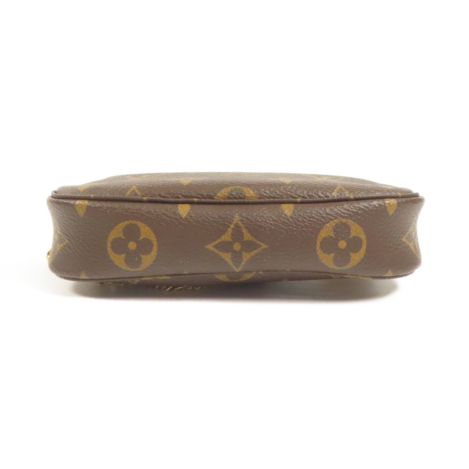 LOUIS VUITTON Monogram Mini Pochette Accessoires金扣手挽袋