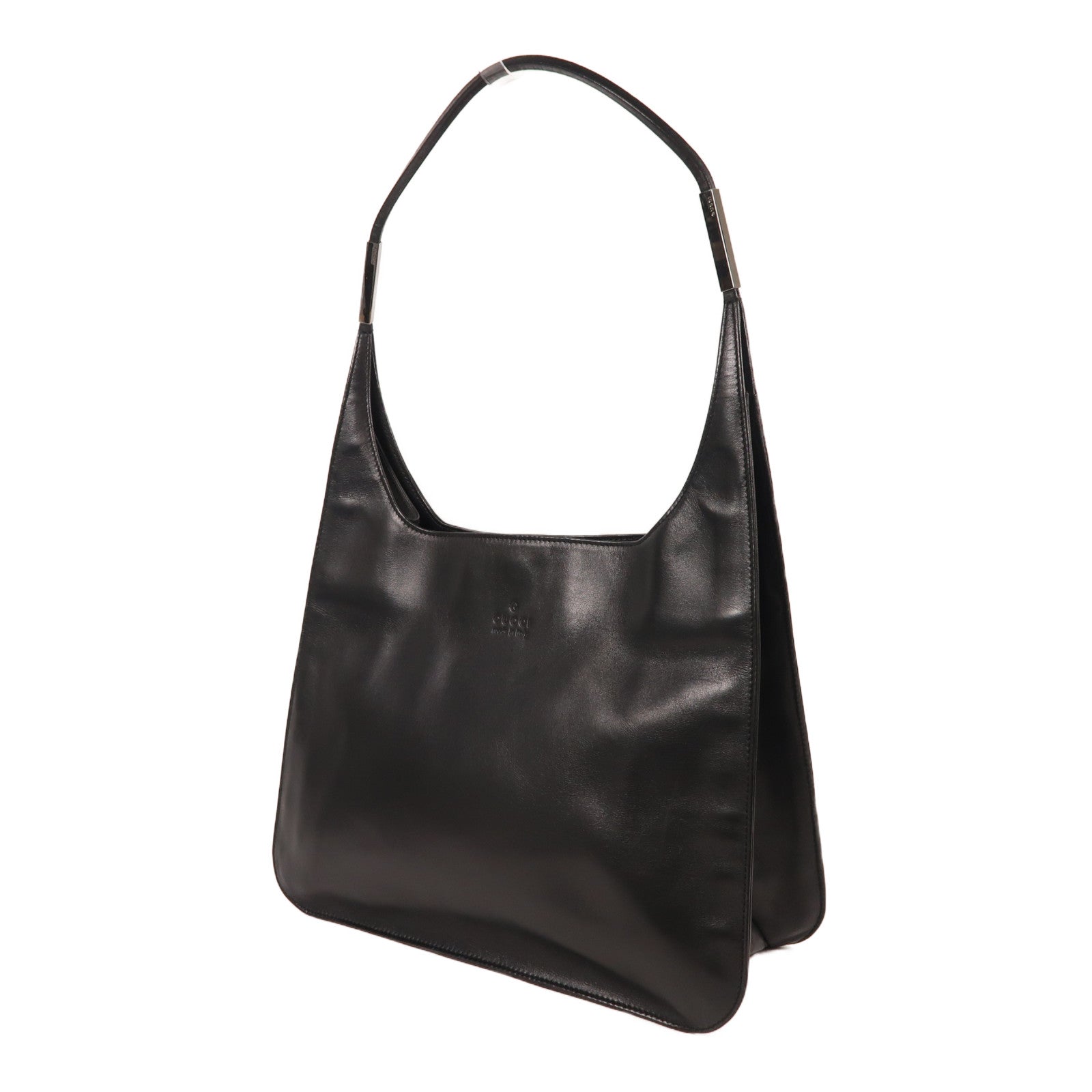 GUCCI 牛皮皮革Shoulder Bag肩背袋黑色