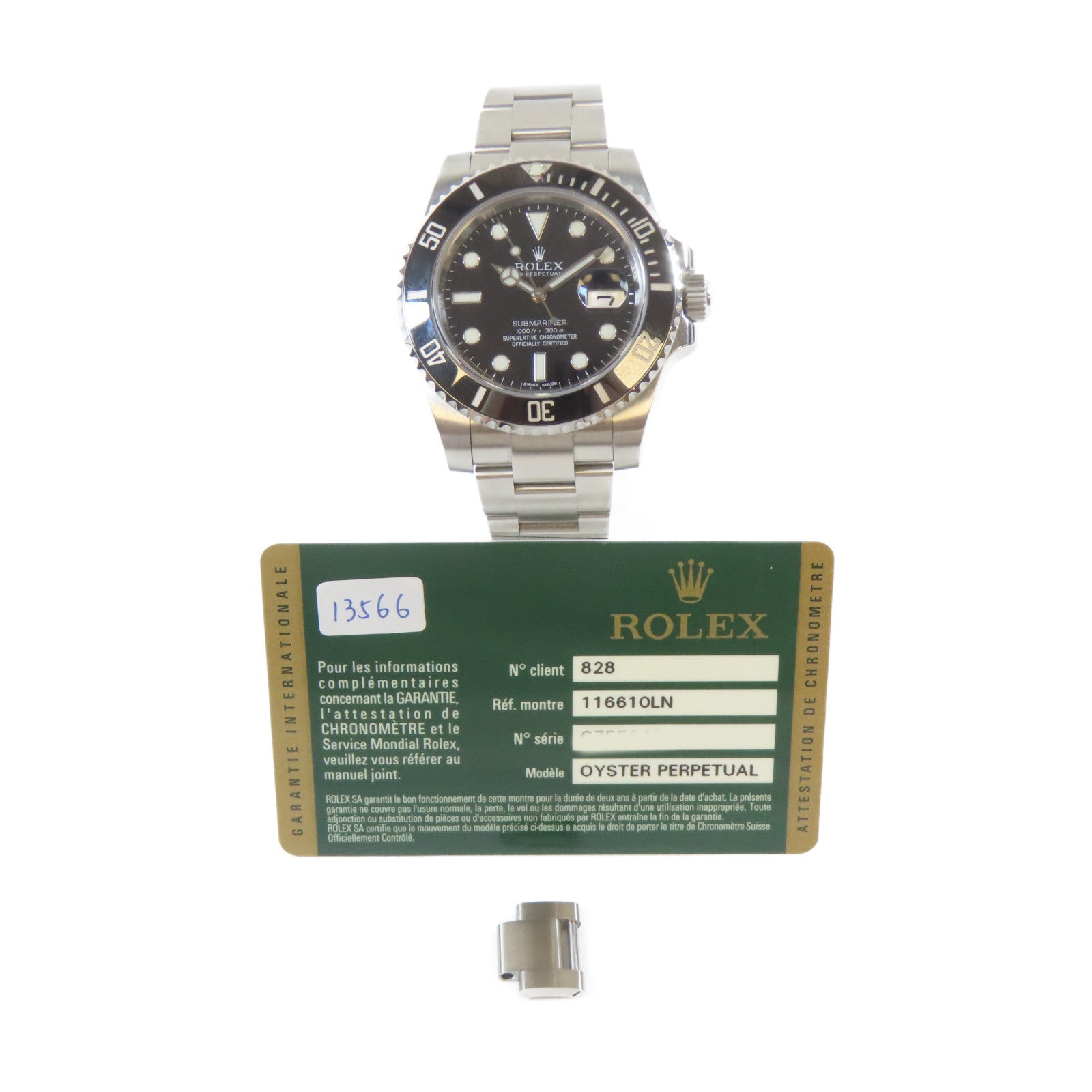 ROLEX Submarinar Date不鏽鋼手錶自動機芯黑色