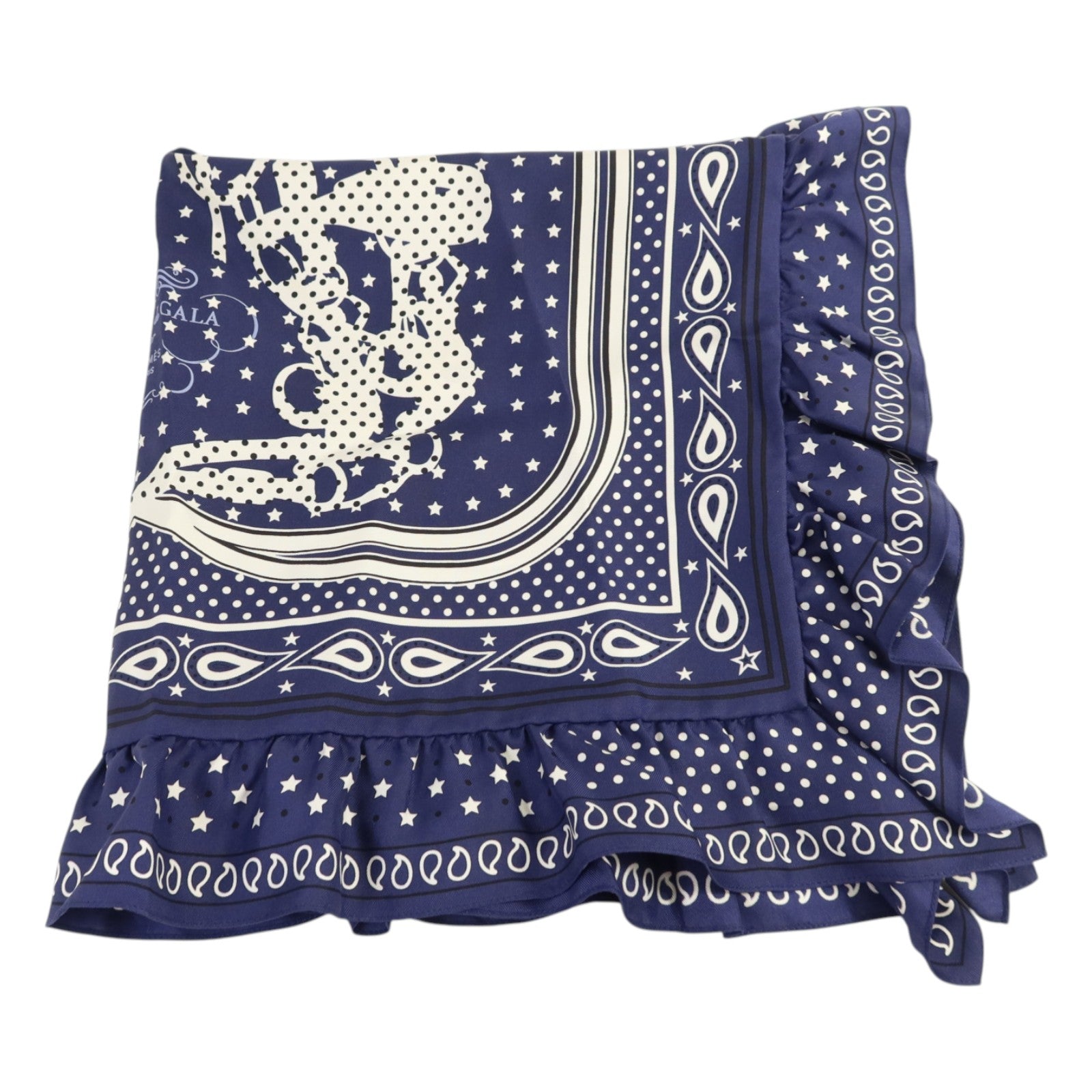 HERMES 絲質Carre 70 Brides De Gala Scarf絲巾