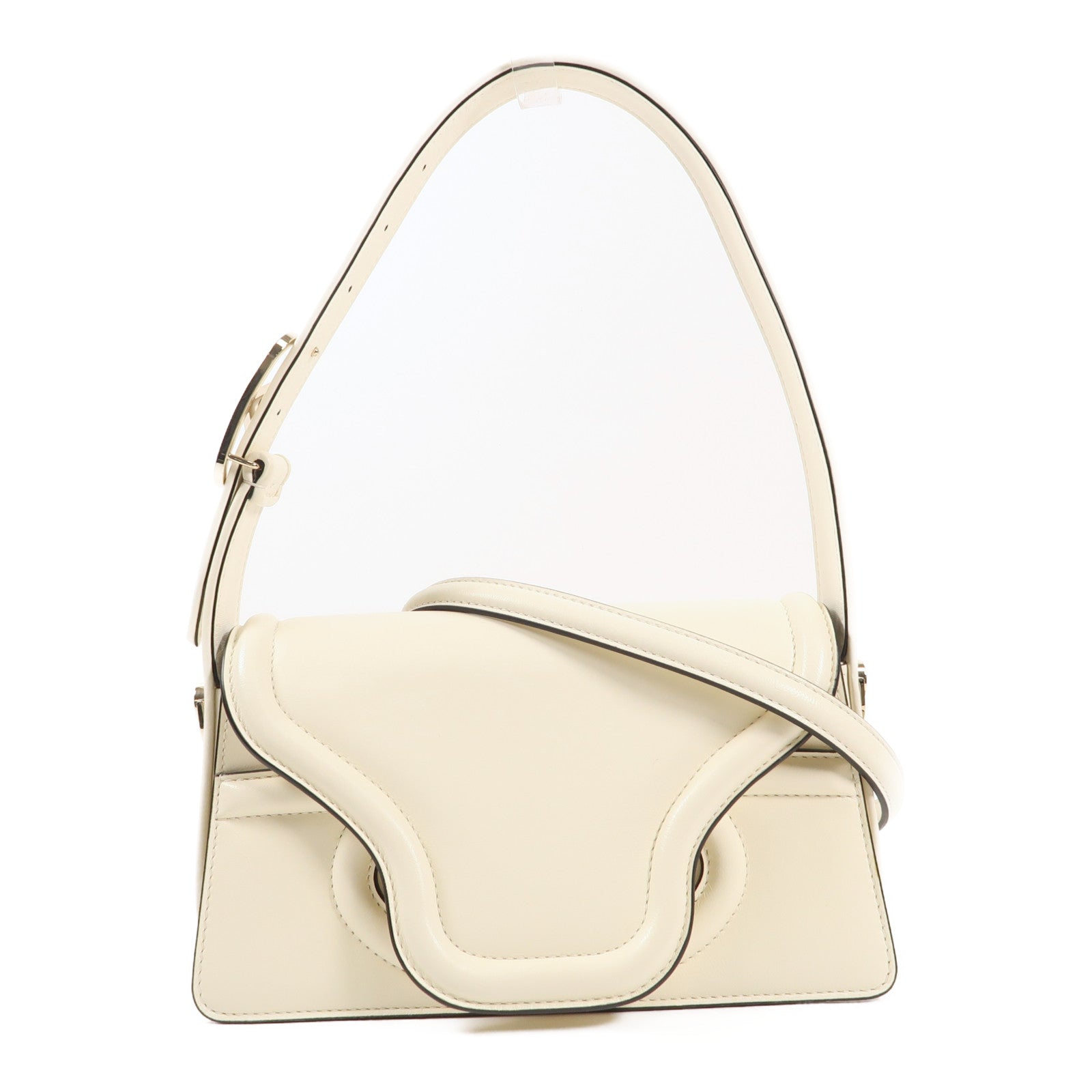 Valentino GHW Le Petit Deuxieme 2 Way Bag 2W2B0L26AVP098 Calfskin Leather White