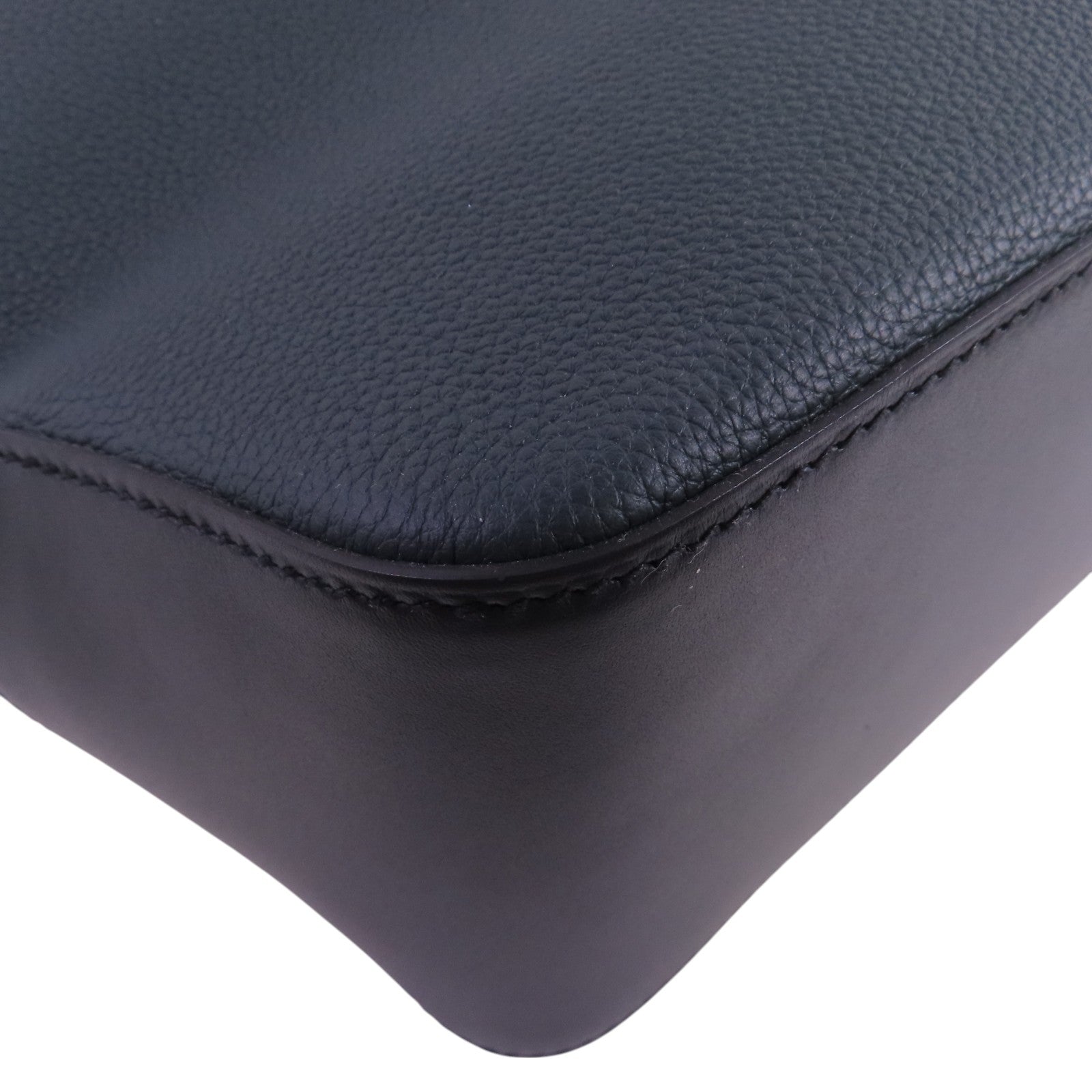 HERMES Togo皮革Citynews Briefcase銀扣公事包