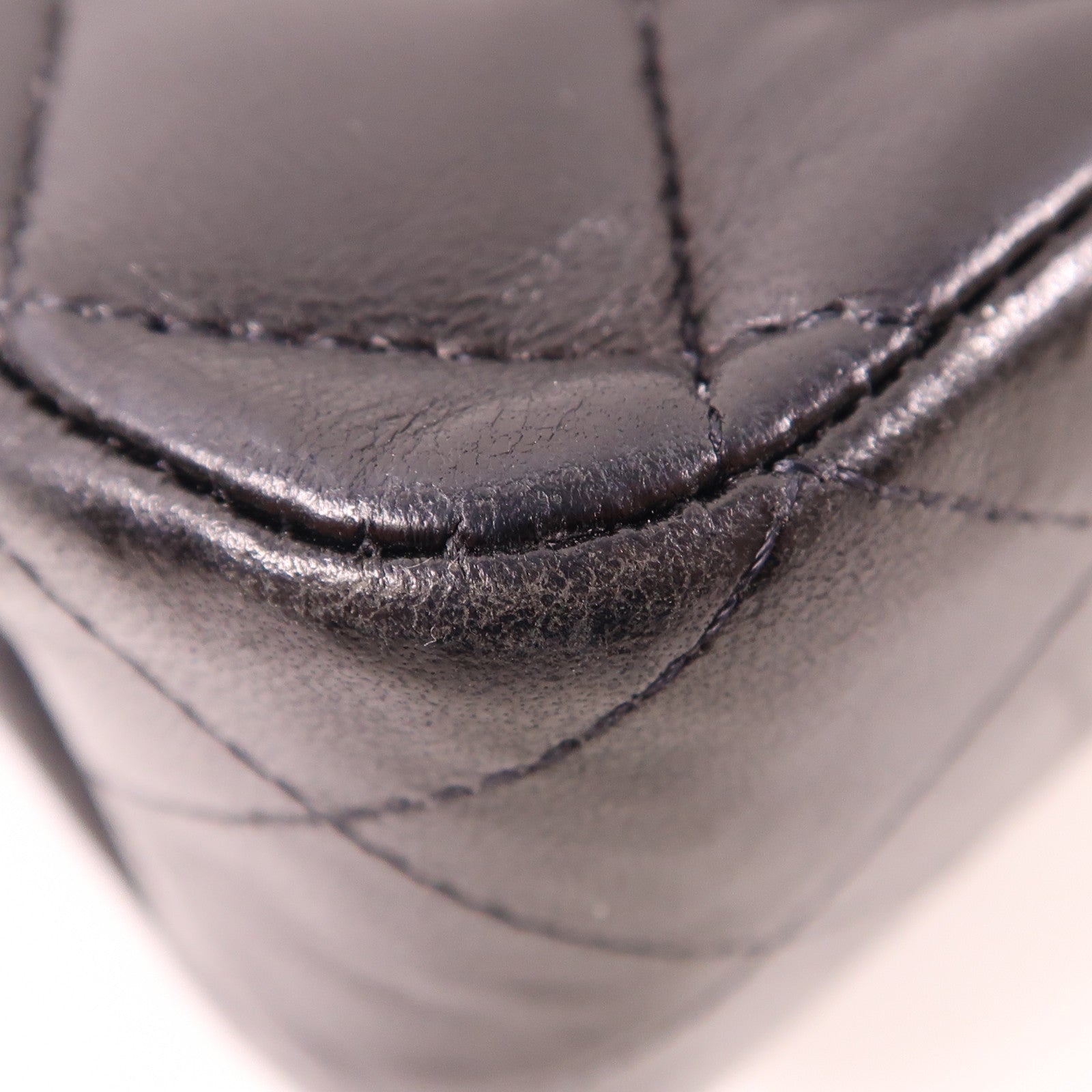 CHANEL 【激減優惠】羊皮皮革Classic 25銀扣肩背袋