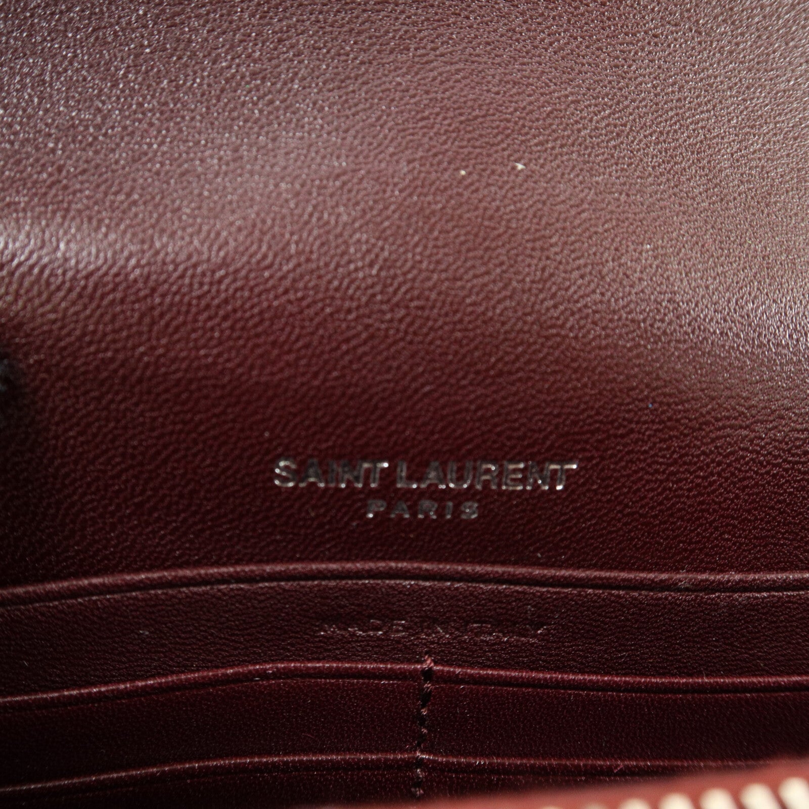 SAINT LAURENT 天鵝絨Tassel Chain Wallet鏈帶肩背袋