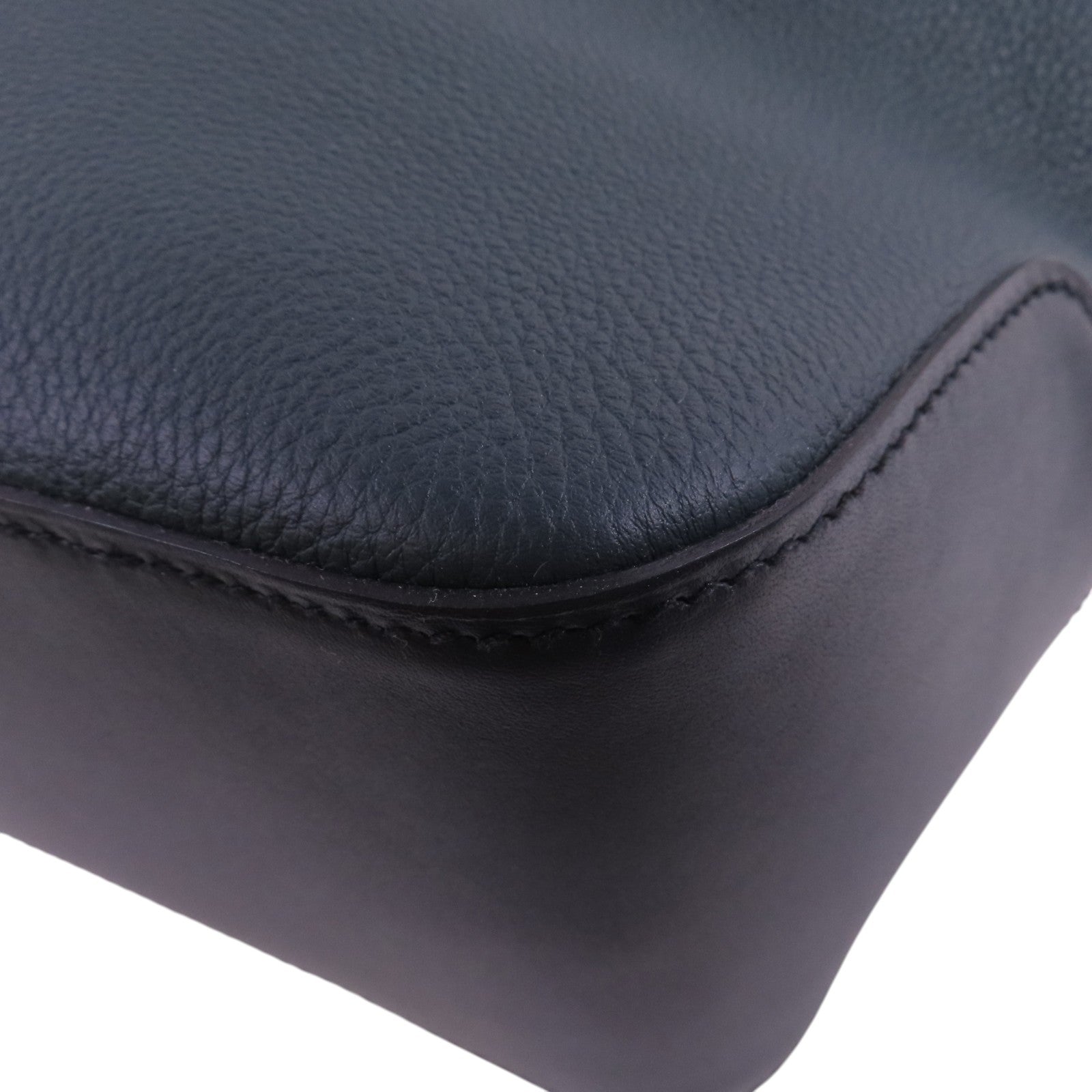 HERMES Togo皮革Citynews Briefcase銀扣公事包