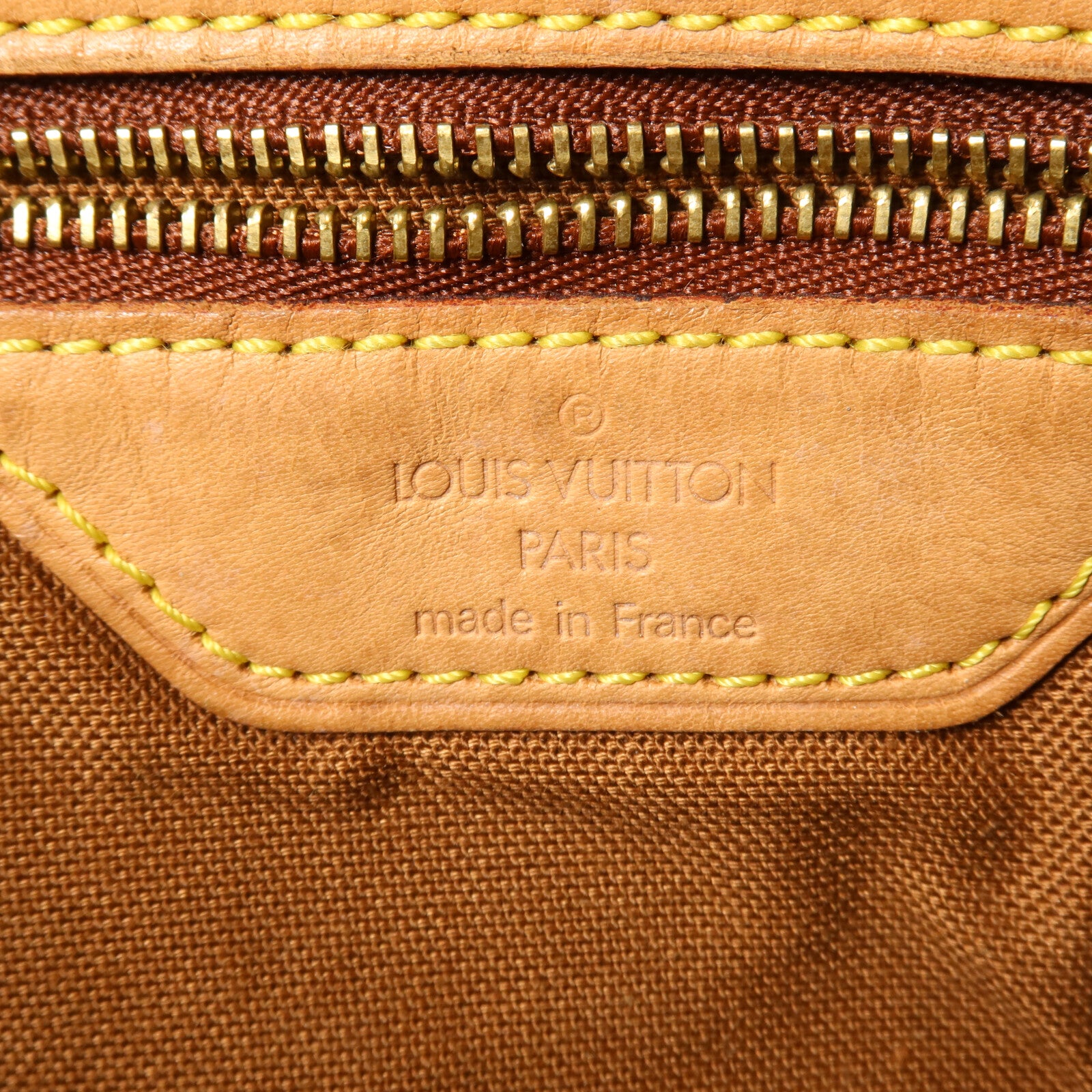LOUIS VUITTON Monogram Cabas Mezzo肩背袋